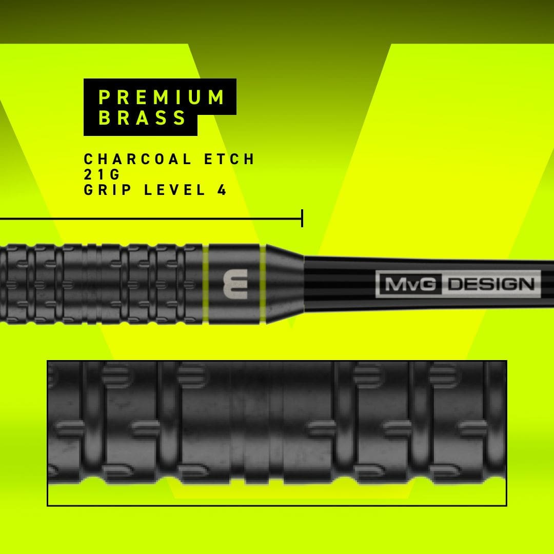 Winmau Michael Van Gerwen Core Brass Steeldarts - 21g