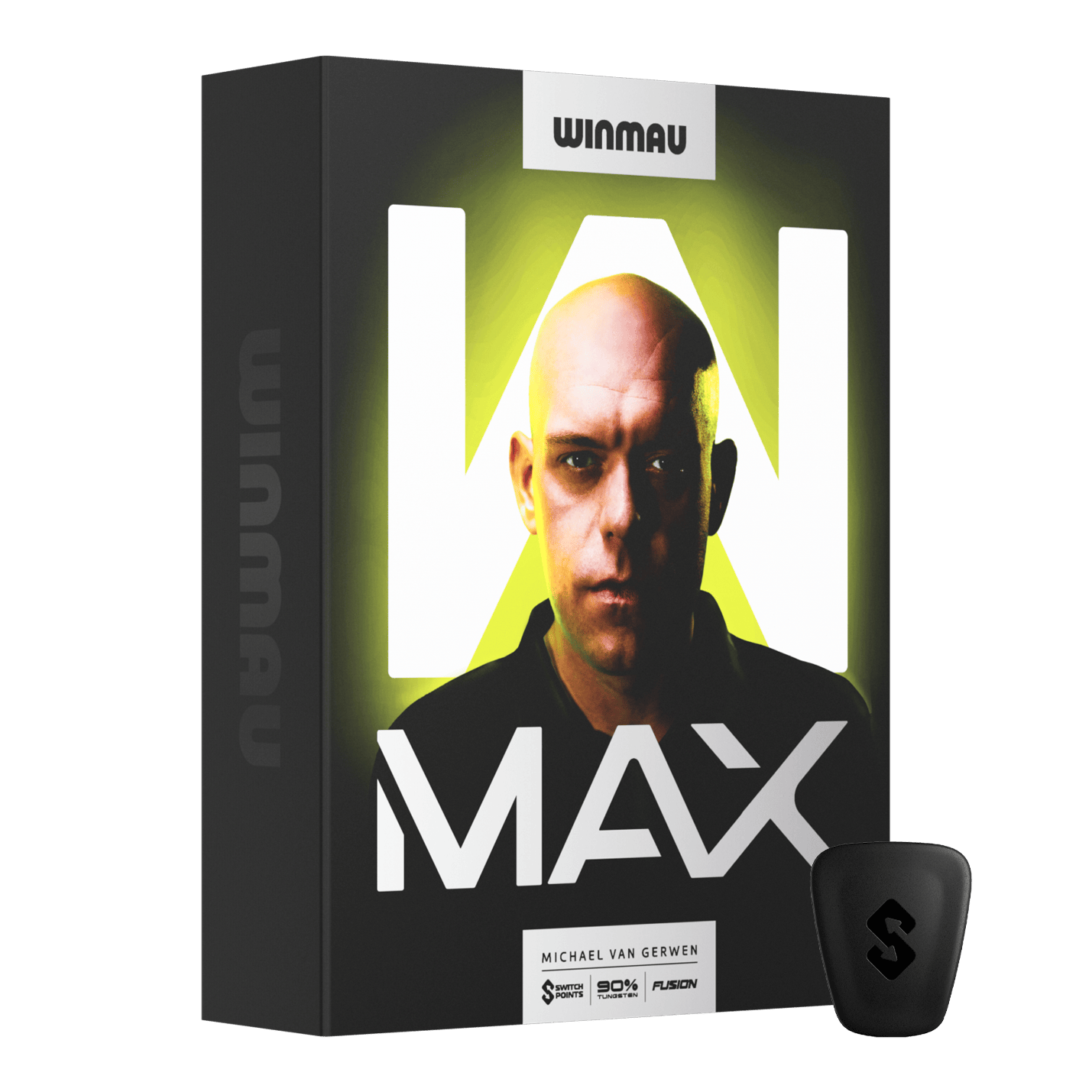 Fléchettes en acier Winmau Michael Van Gerwen W-MAX Switch Point Fléchettes en acier Winmau Michael Van Gerwen W-MAX Switch Point