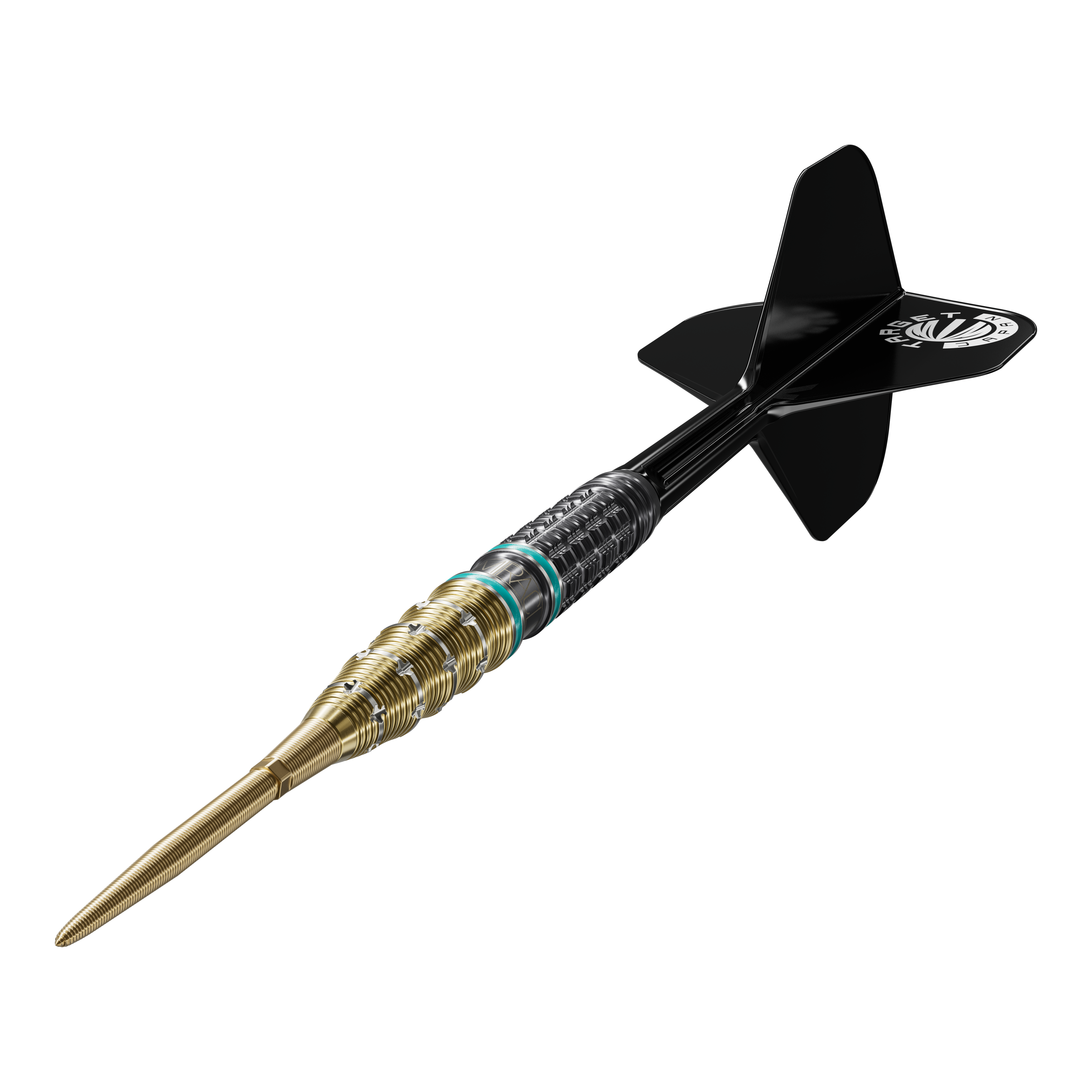 Das Bild zeigt die Target Japan Mikuru Suzuki The Miracle GEN7.5 Swiss Point Steeldarts. Es handelt sich um hochwertige Steeldarts mit einem speziellen Design.