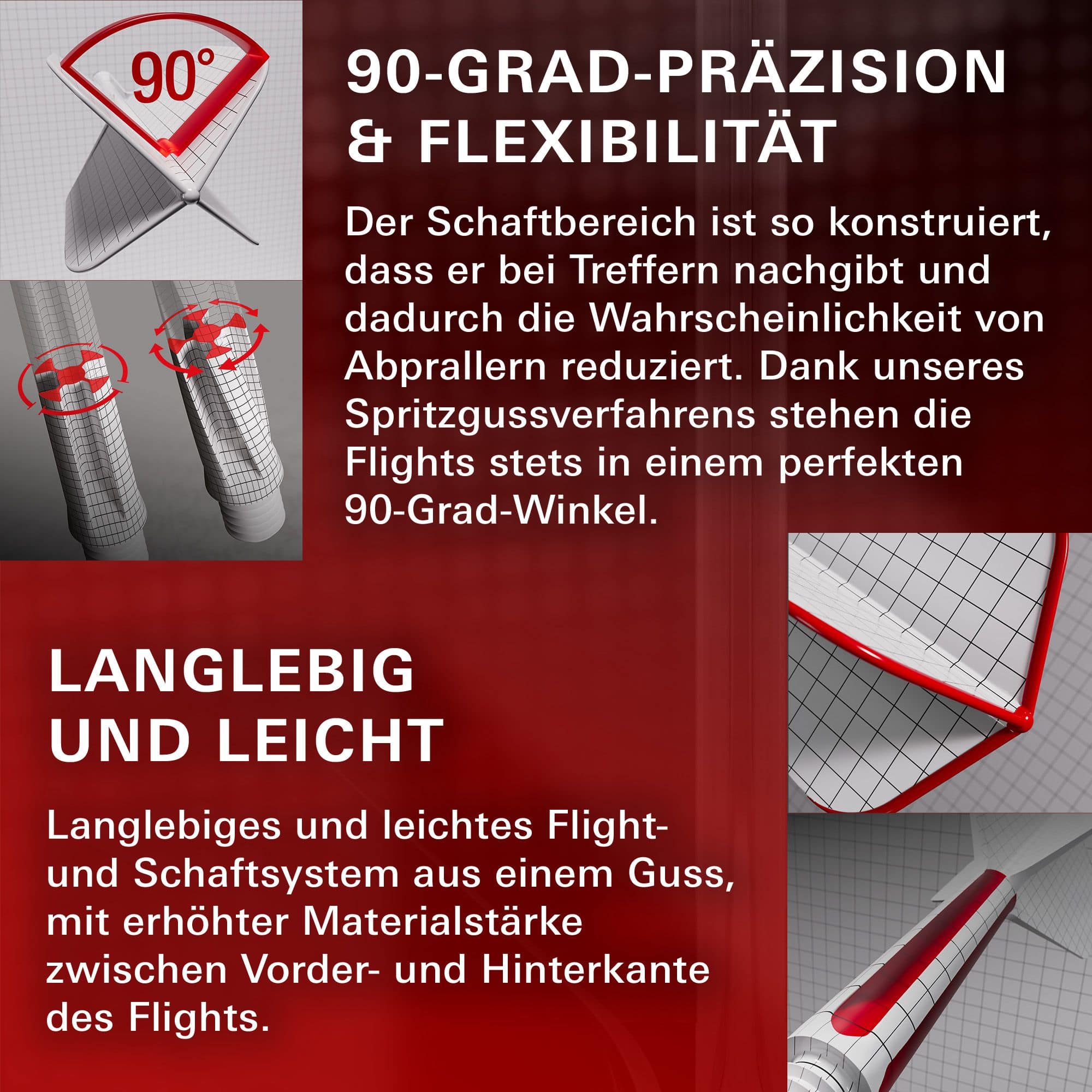 Vols standard Target Japan K-Flex Blue Limited No2 Abgebildet sind die Target Japan K-Flex Blue Limited No2 Standard Flights. Sie zeichnen sich durch ihr blaues Design aus.
