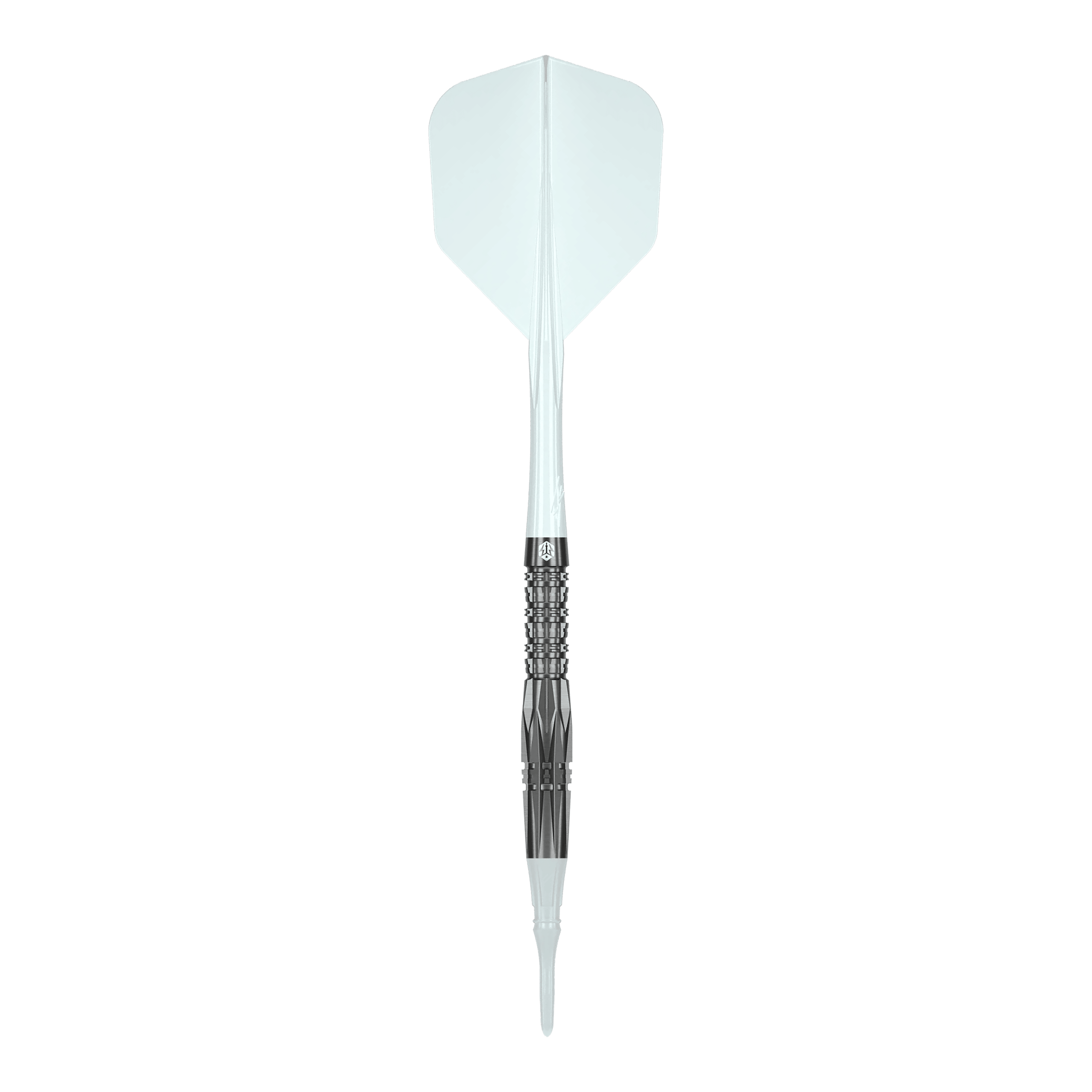 Fléchettes souples Caliburn Prisma P1 - 19 g Zu sehen ist der Caliburn Prisma P1 Softdart - 19g aus einer anderen Perspektive. Der Softdart überzeugt durch Qualität und Design.