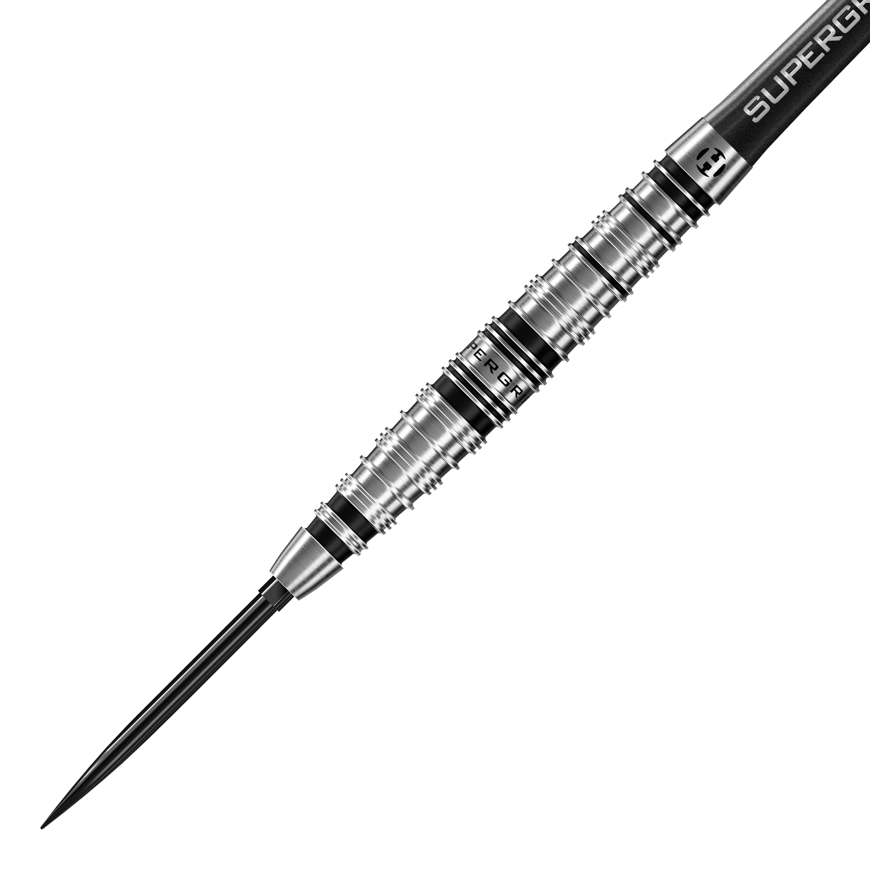 Fléchettes en acier Harrows Supergrip Torpedo Quick Point Zu sehen sind die Harrows Supergrip Torpedo Quick Point Steeldarts. Diese Darts bieten einen guten Griff und sind speziell für Steeldartspiele gefertigt.