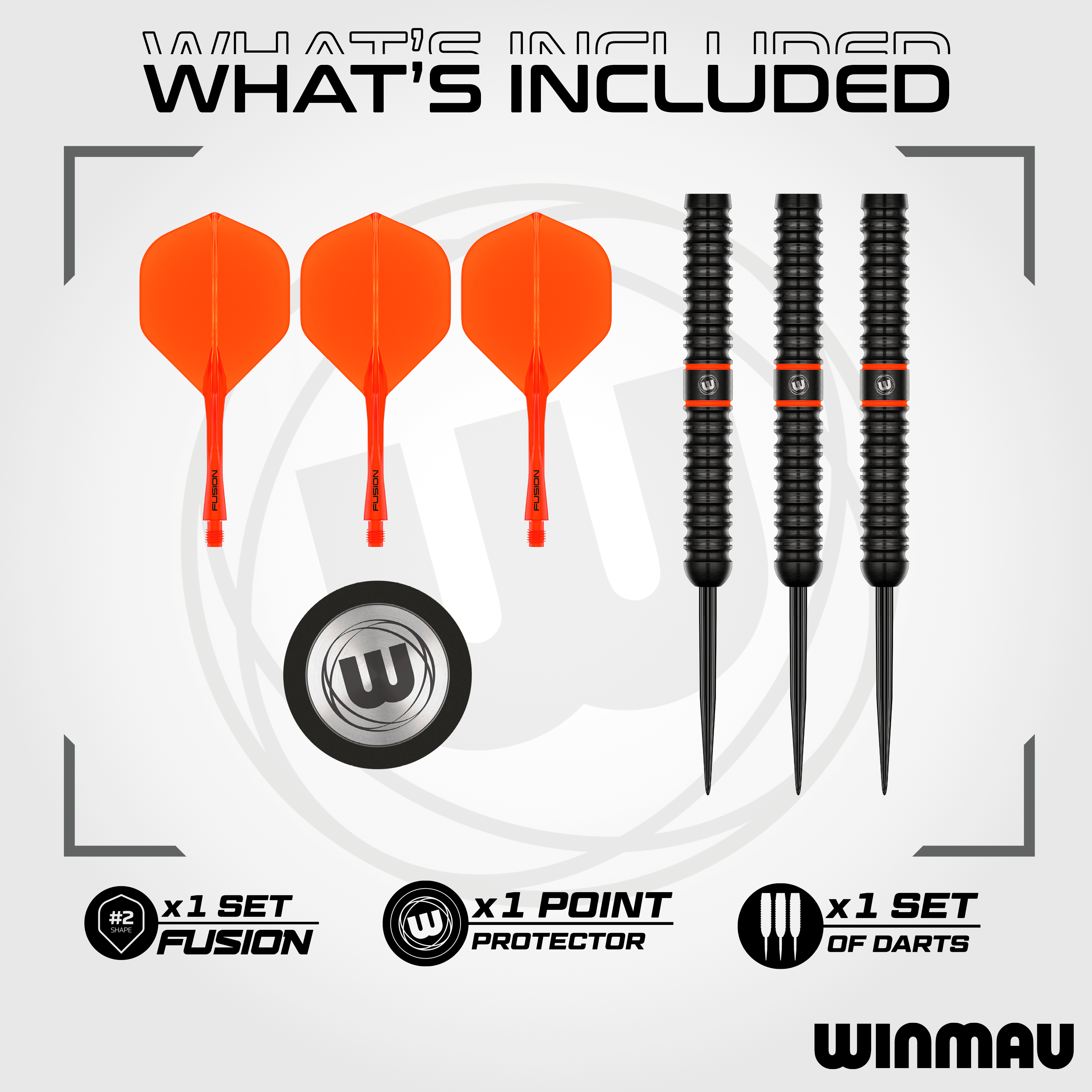 Fléchettes en acier Winmau Emma Paton Edit - 23 g Winmau Emma Paton Edit Steeldarts - 23 g ist hier abgebildet. Die Steeldarts zeichnen sich durch ihr besonderes Design aus.