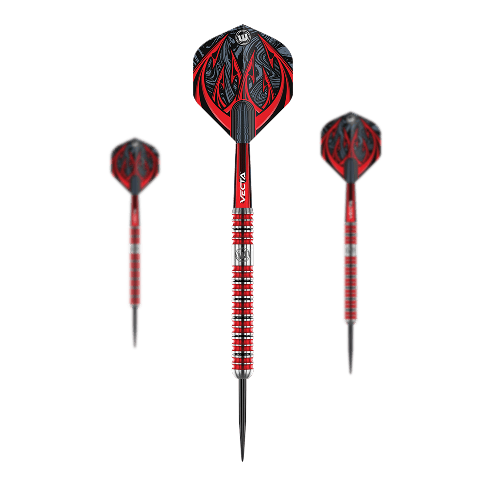 Fléchettes en acier parallèles Winmau Diablo