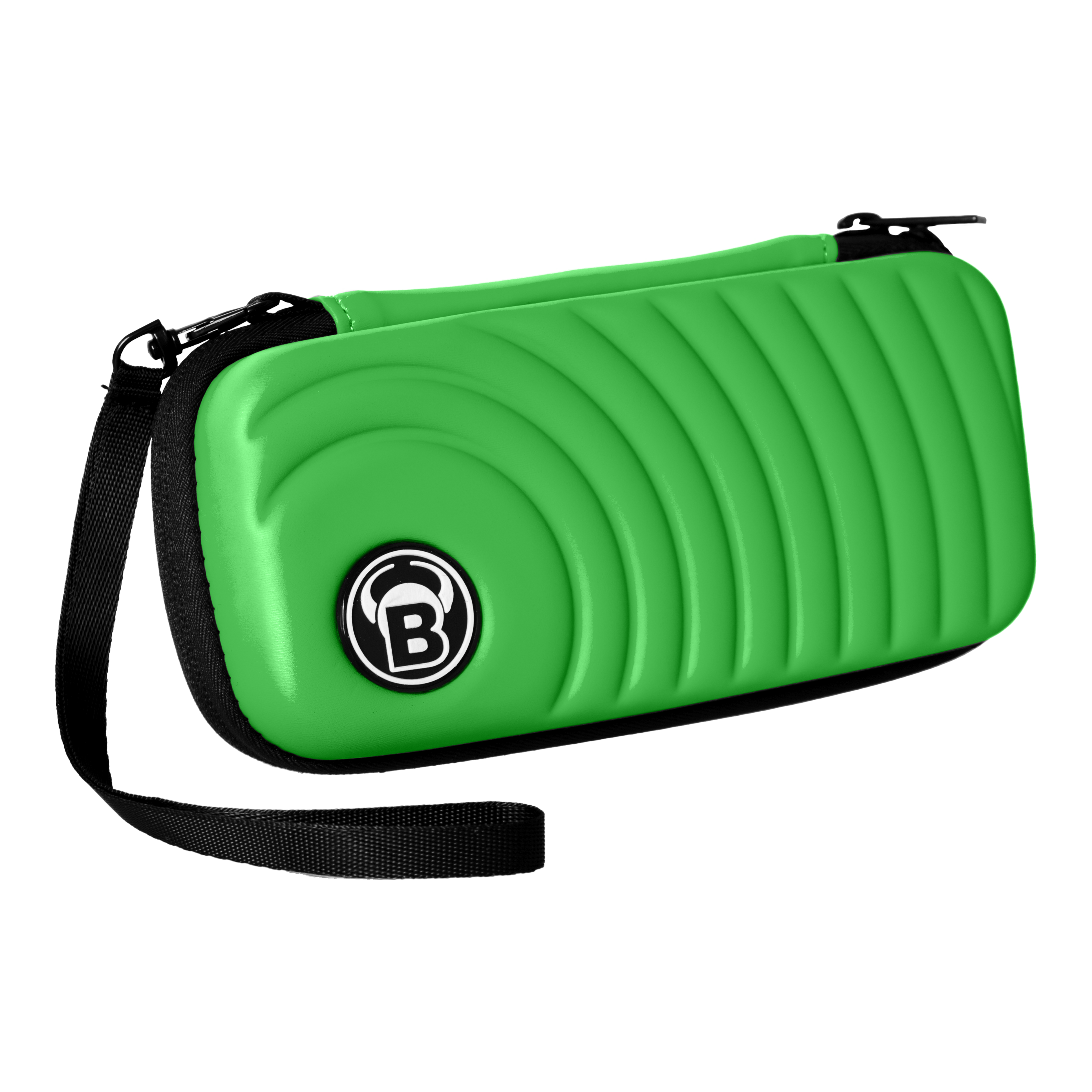 Étui à fléchettes Beazd Orbis S - Vert Beazd Orbis S Dartcase in farbiger Ausführung ist dargestellt. Das Etui dient zum sicheren Transport von Dartpfeilen.
