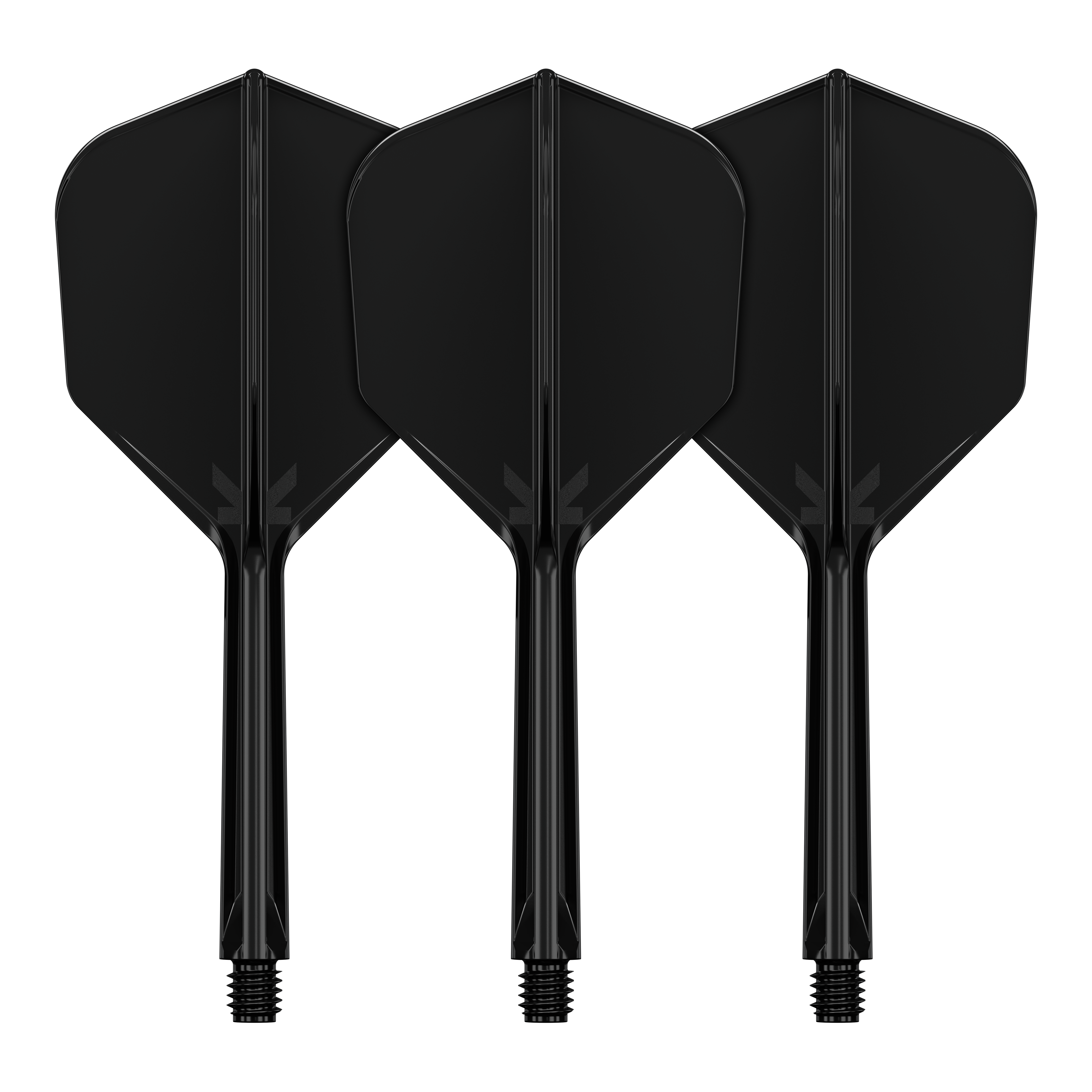 Système de vol Target K-Flex n° 6 - Noir Das Bild zeigt das Flight-System Target K-Flex No6 in Schwarz mit 33 mm Länge. Dieses Produkt eignet sich als Ersatzteil für Dartpfeile.