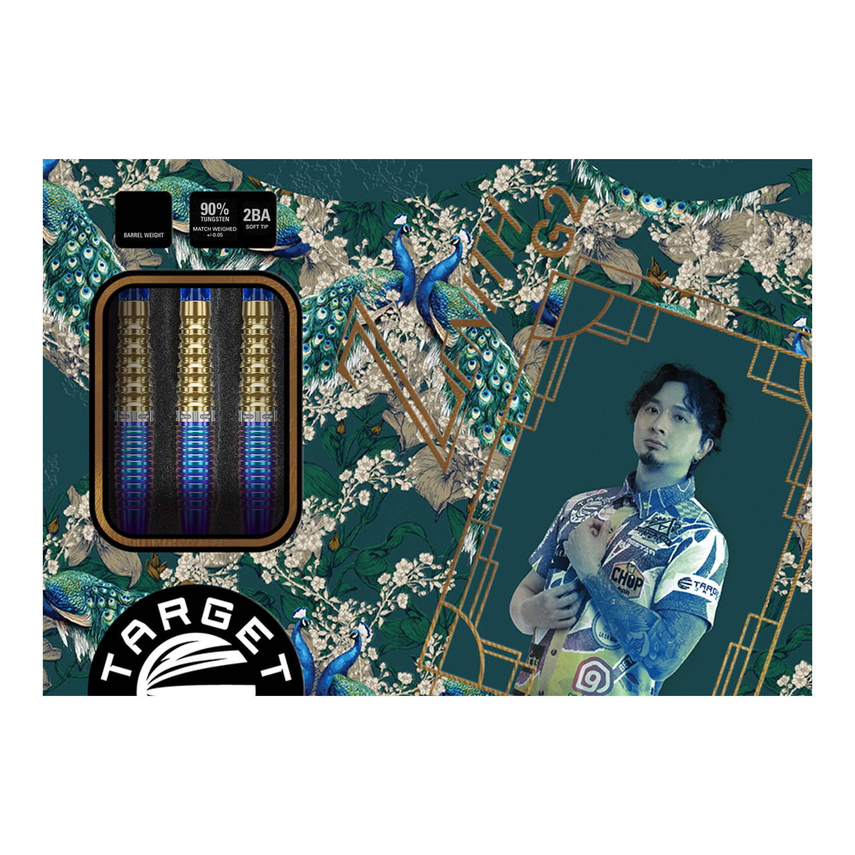 Fléchettes souples Target Japan Prime Series Zenith GEN2 - 20 g Target Japan Prime Series Zenith GEN2 Softdarts - 20g. Dieses Bild zeigt einen einzelnen Softdart mit detaillierten Griffmulden.
