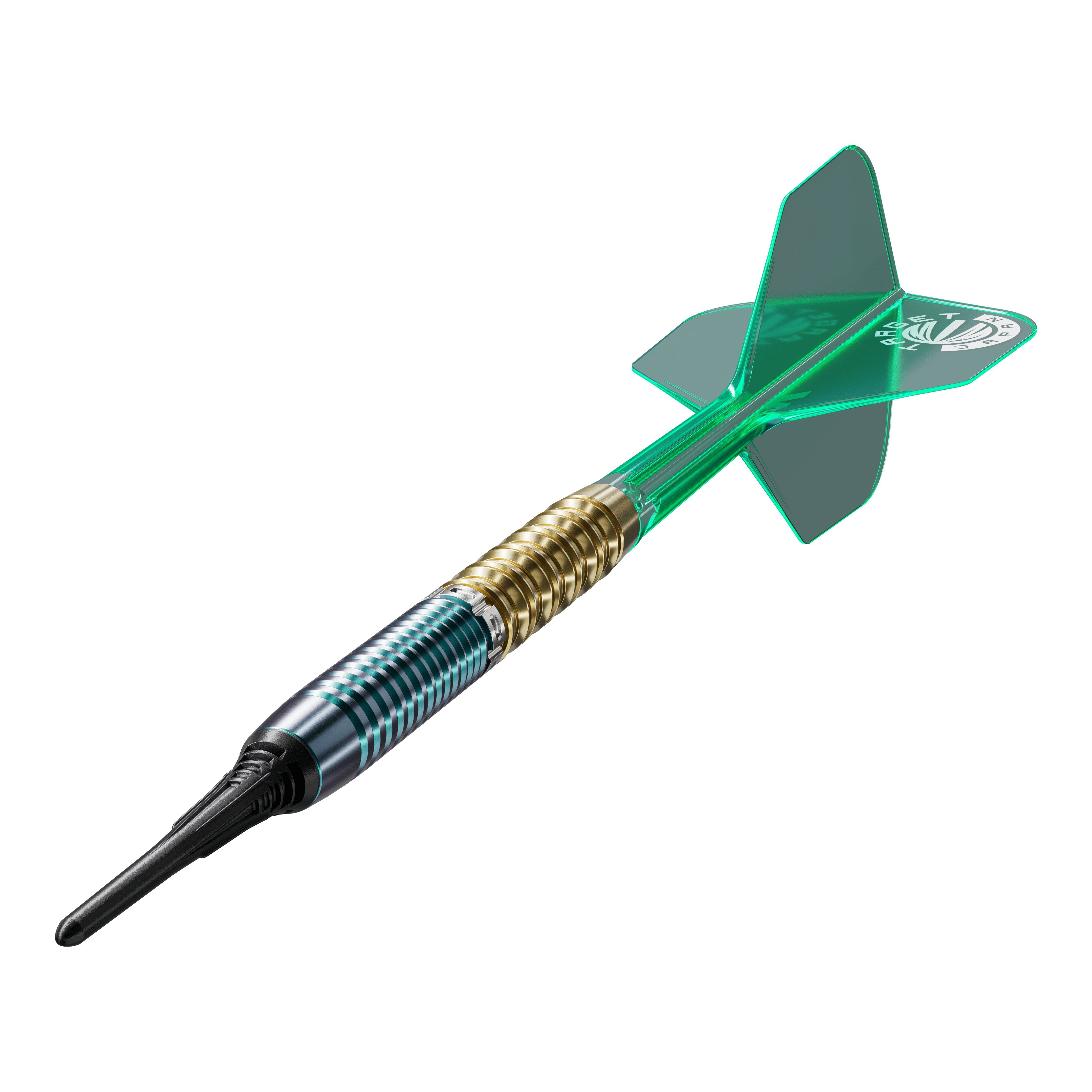 Fléchettes souples Target Japan Prime Series Zenith GEN 2.5 - 20 g Das Bild zeigt die Target Japan Prime Series Zenith GEN 2.5 Softdarts mit einem Gewicht von 20g. Die Darts sind für das Softdartspiel geeignet und haben ein modernes Design.