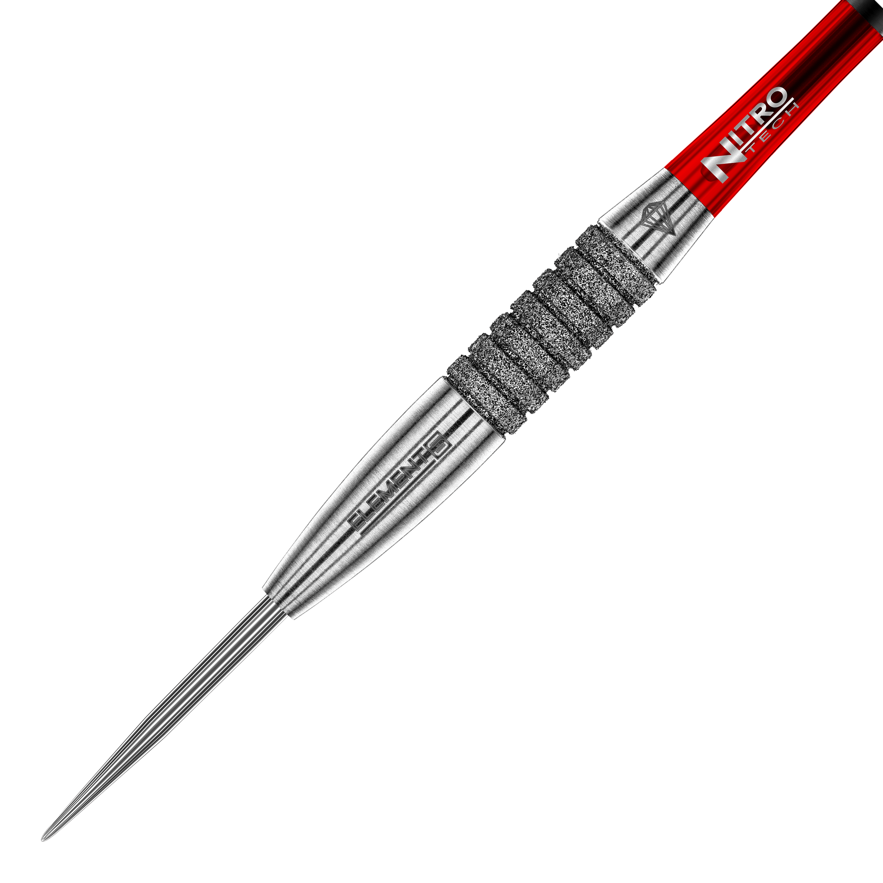 Fléchettes en acier Element 6 C de la collection Red Dragon 50 ans - 25 g Dieses Bild zeigt Red Dragon 50 Year Collection Element 6 C Steeldarts - 25g. Es ist eine Sonderedition zum 50. Jubiläum.