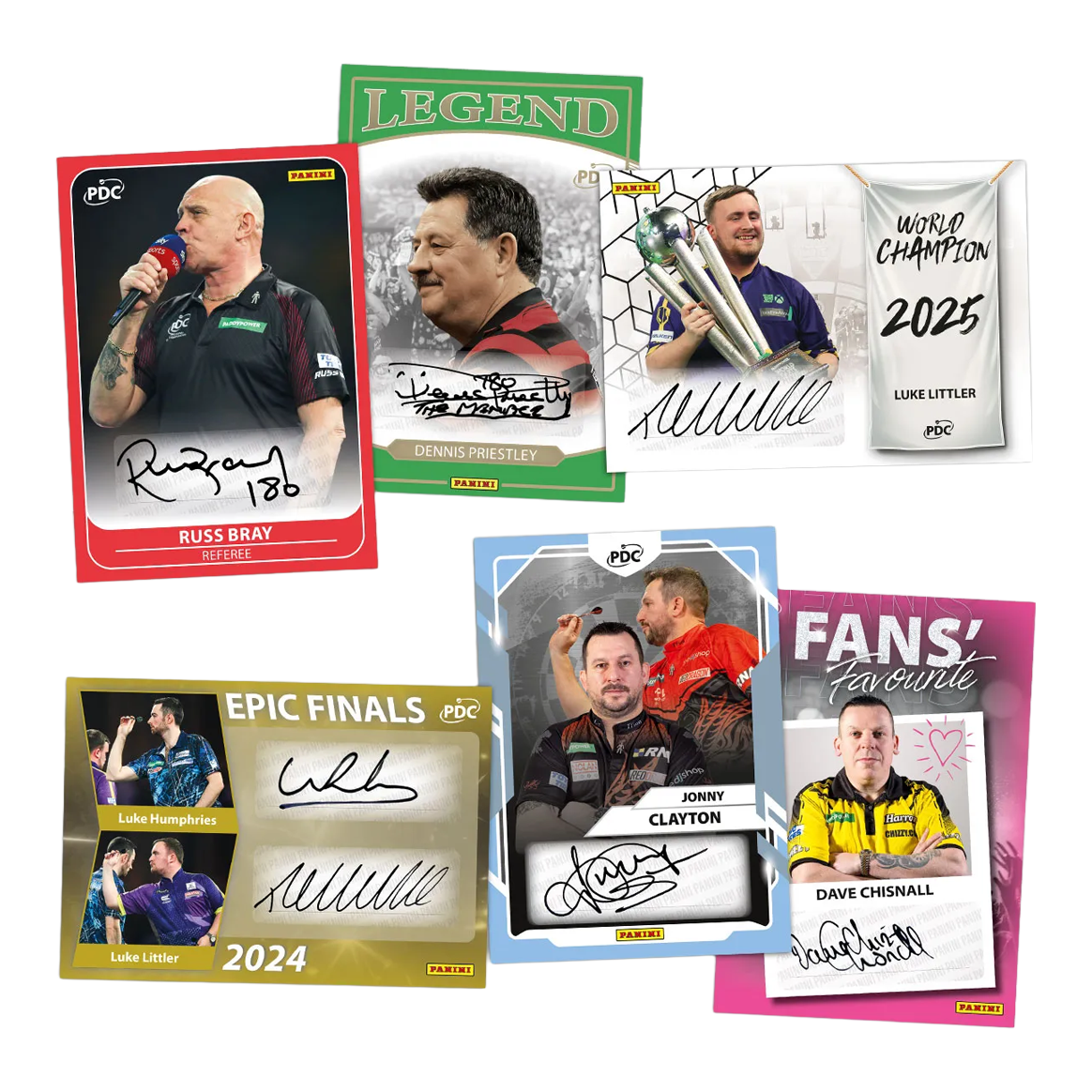 Cartes à collectionner Panini PDC Championnat du monde 2026 - Coffret collector Abgebildet ist die Panini PDC World Championship 2026 Trading Cards - Collectors Box. Diese Box ist für Fans der Darts-Weltmeisterschaft gedacht.