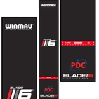 Abgebildet ist die Winmau Pro Zone Precision Blade 6 Soft Dartmatte. Diese Matte bietet Präzision und Schutz beim Darts spielen.