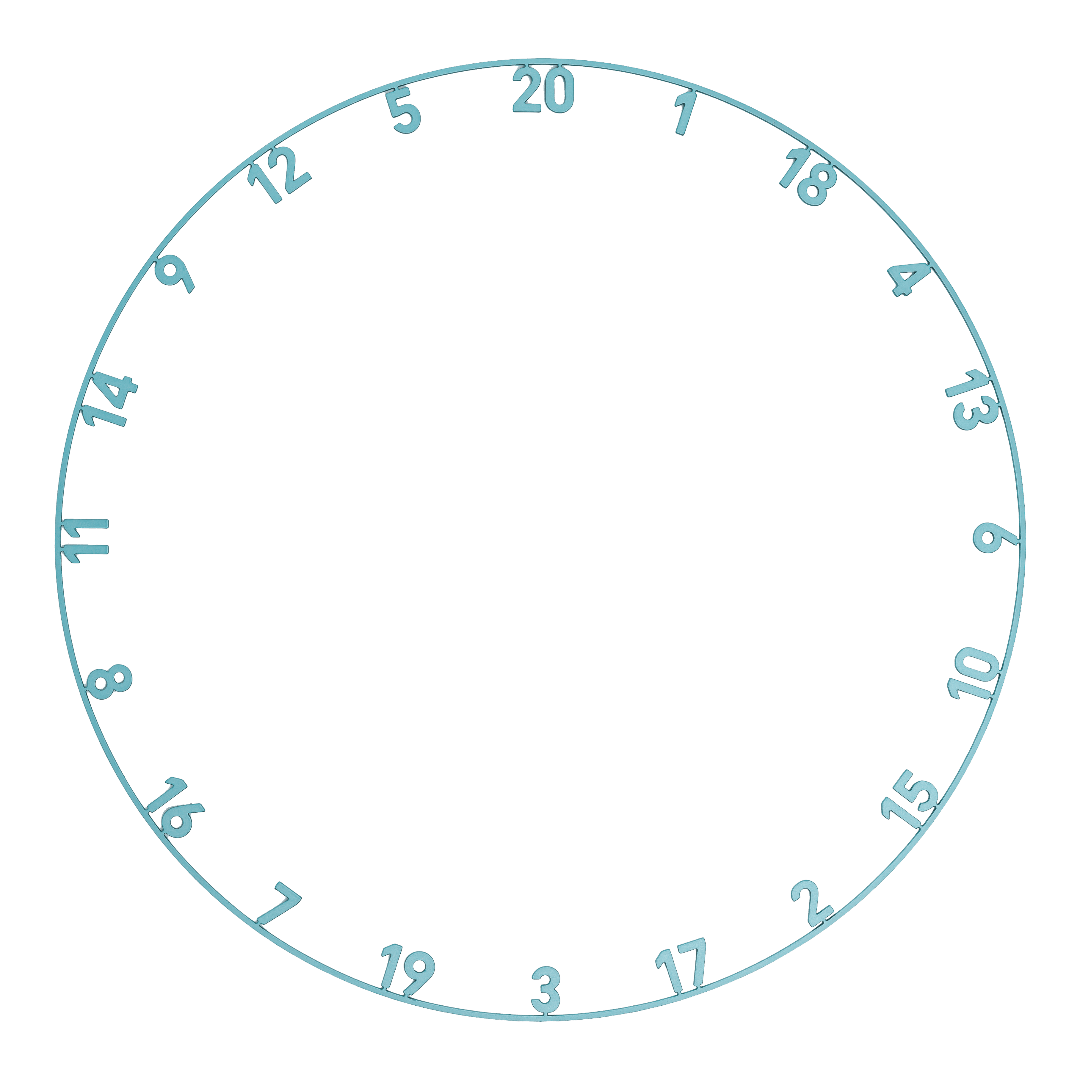 Cible de fléchettes Precise 180 Endorphine Steel avec anneau numéroté - Bleu Infini Abgebildet ist das Precise 180 Endorphine Steeldartboard mit Nummernring in Infinity Blue. Das Produkt eignet sich ideal für Dartspieler aller Levels.