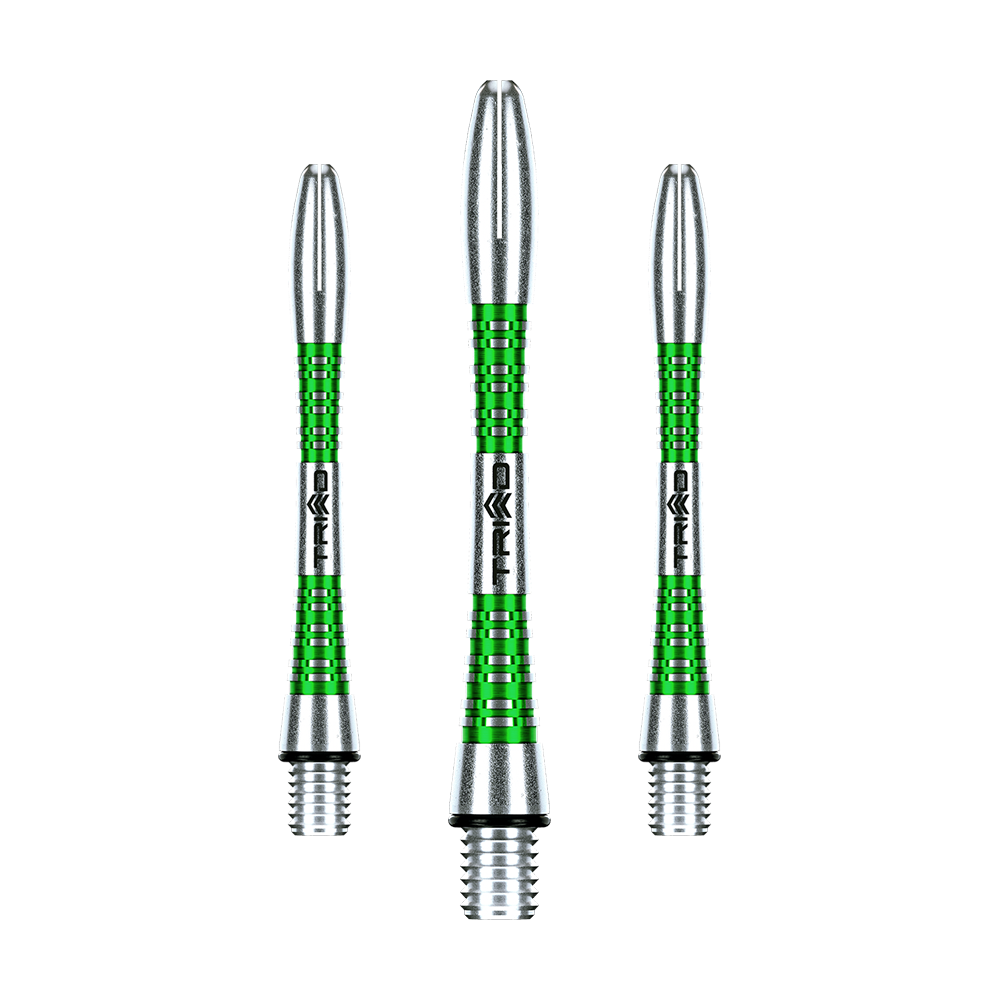 Tiges en aluminium Winmau Triad - Vert