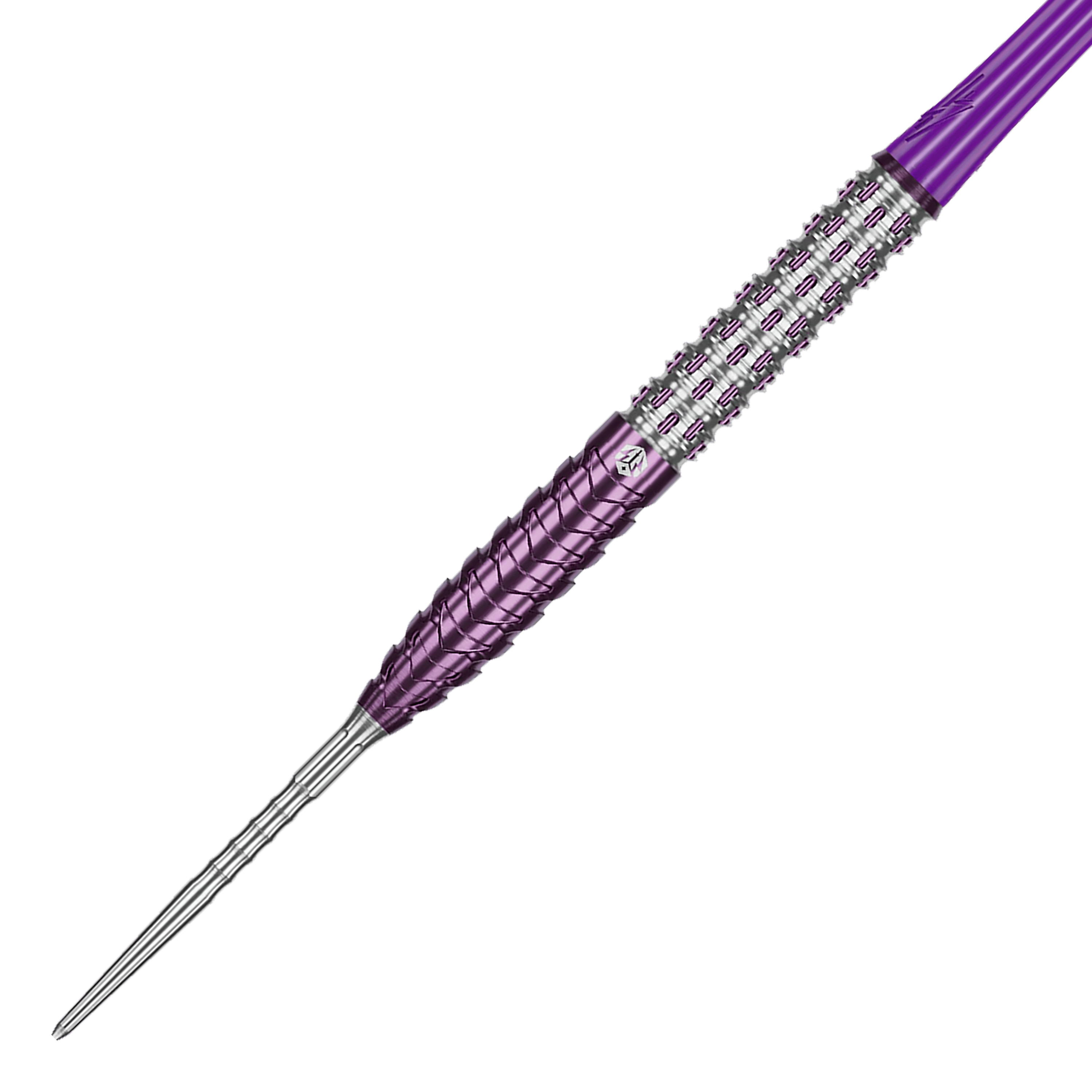 Fléchettes en acier Caliburn Awakening ET Auf dem Bild befinden sich die Caliburn Awakening E.T. Steeldarts. Die Darts sind aus einem anderen Blickwinkel aufgenommen.