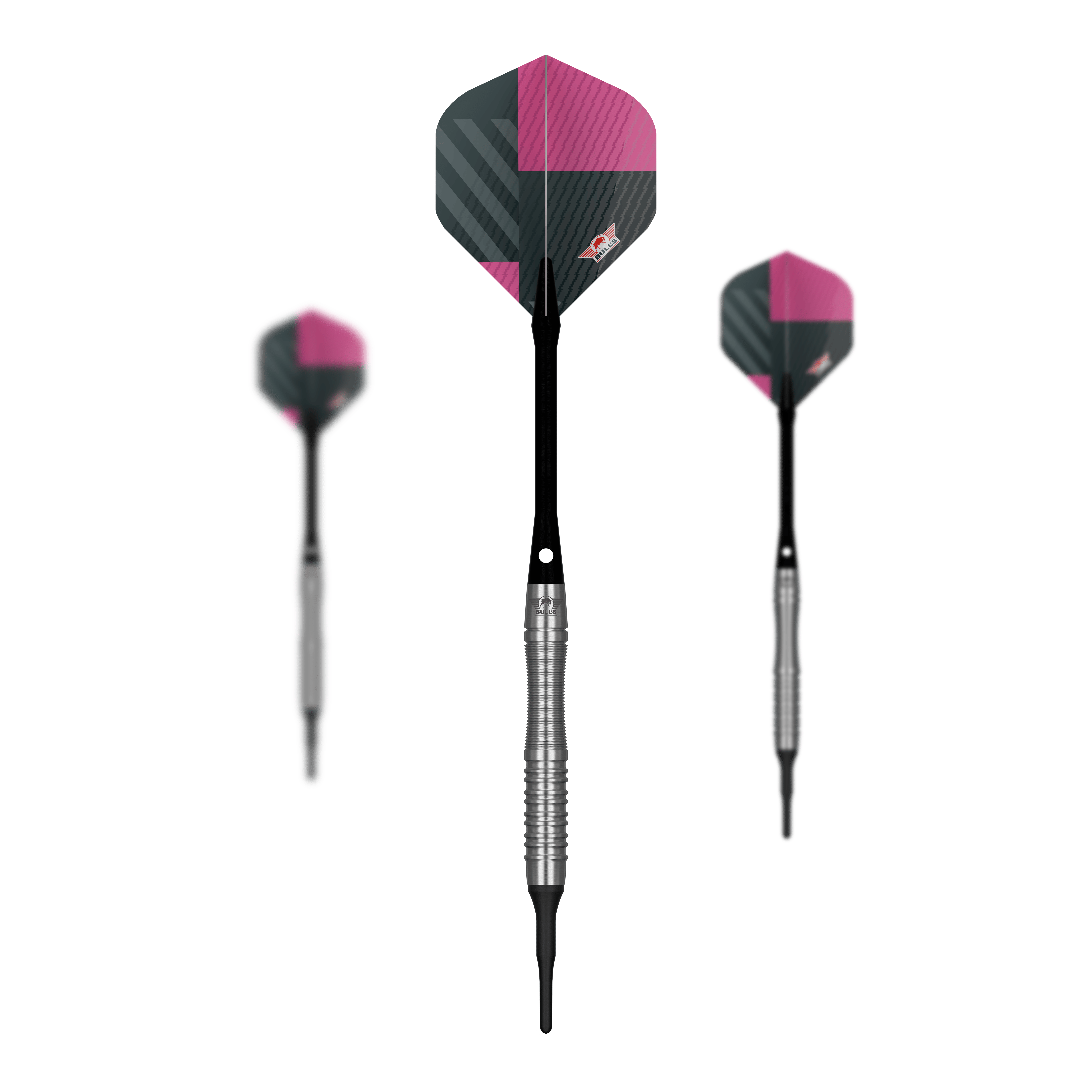 Fléchettes souples Bulls NL Volt Pink - 19 g