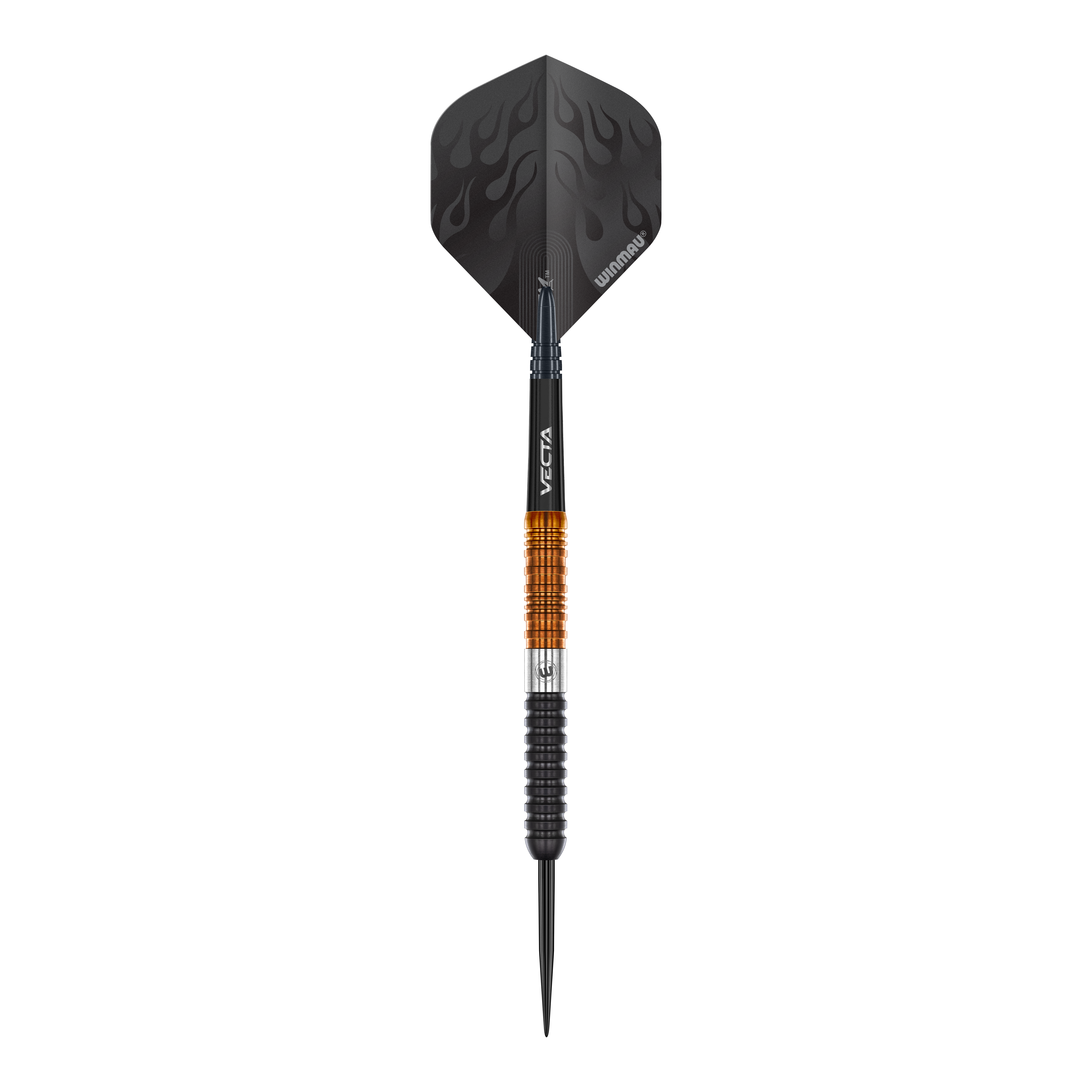 Fléchettes en acier Winmau Team 360 Ben Townley - 23 g Abgebildet sind die Winmau Team 360 Ben Townley Steeldarts - 23g. Sie zeichnen sich durch ihr präzises Design aus.