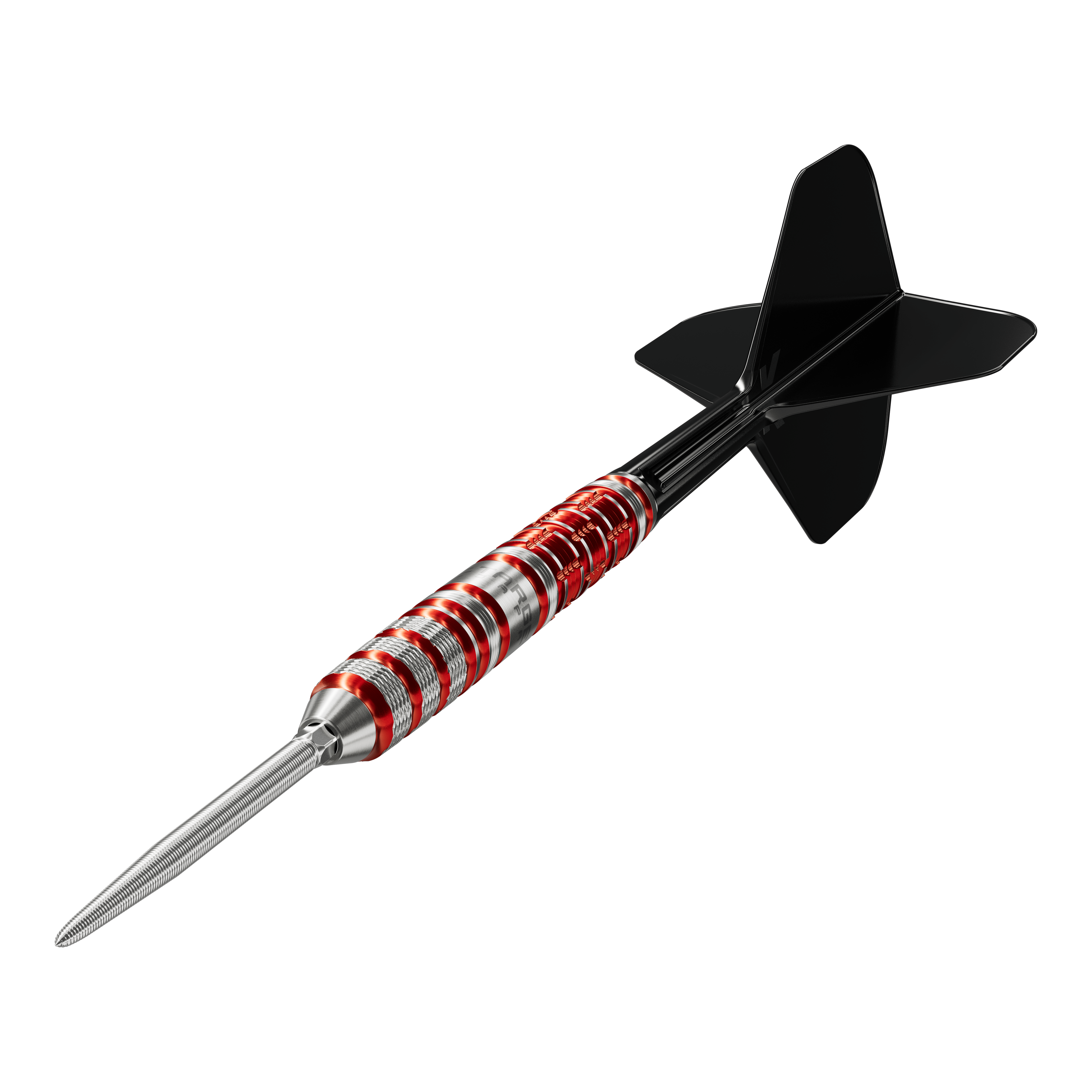 Fléchettes en acier à pointe suisse Target Japan Black Marque Spinel - 23 g Das Foto zeigt die Target Japan Black Marque Spinel Swiss Point Steeldarts mit 23g. Diese Steeldarts sind besonders bei professionellen Spielern beliebt.