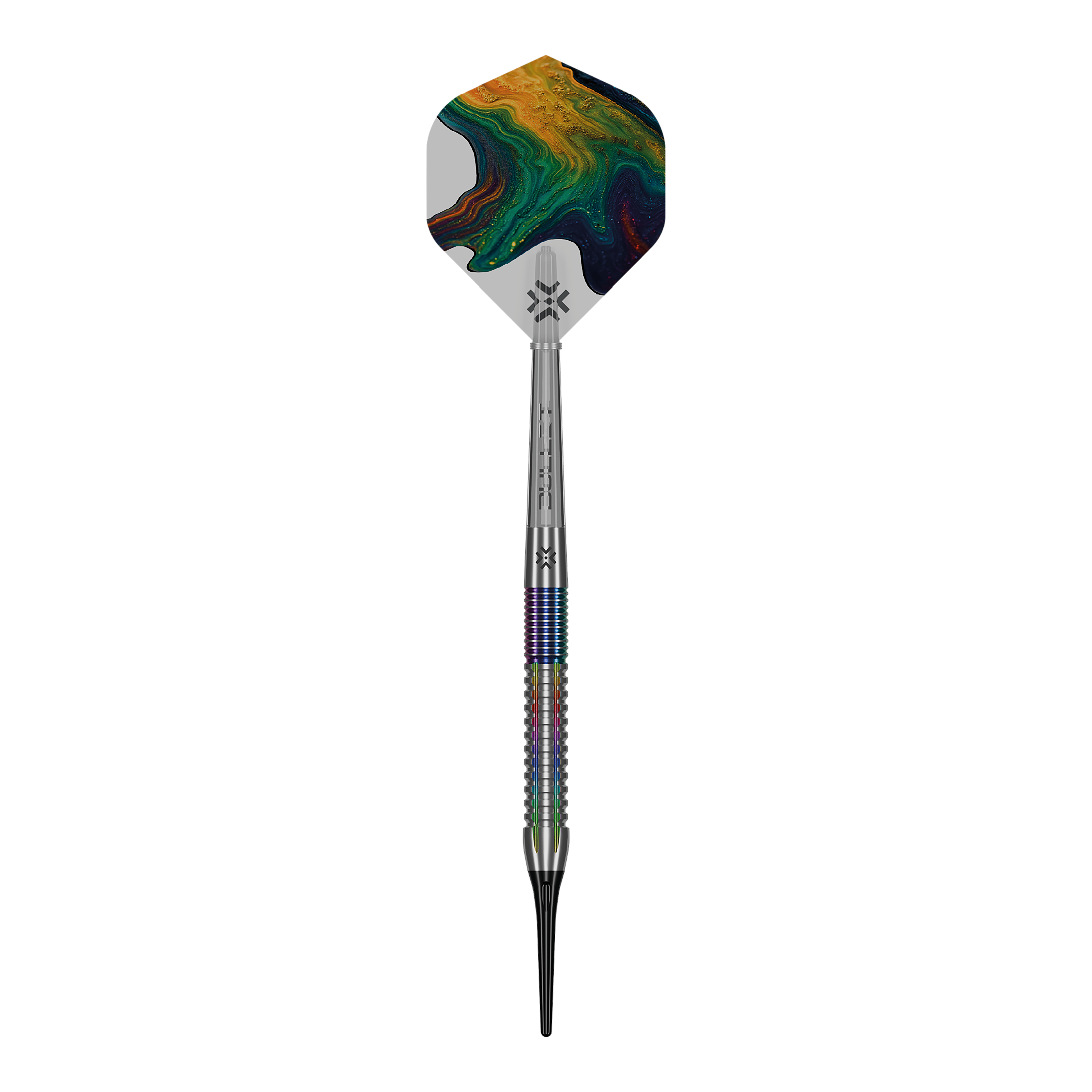 Fléchettes souples Bullet Diesel V2 - 20 g Hier sieht man die Bullet Diesel V2 20g Soft Darts. Die Darts eignen sich gut für das Softdartspiel.