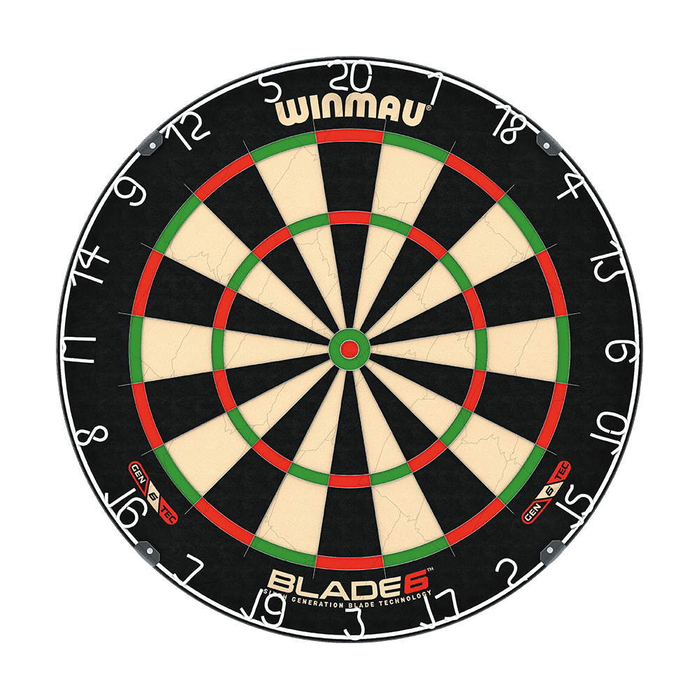 Jeu de fléchettes Winmau Blade 6 avec éclairage Polaris