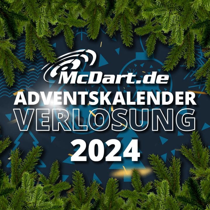 Calendrier de l&#39;Avent McDart Darts 2024 - Les gagnants du tirage au sort