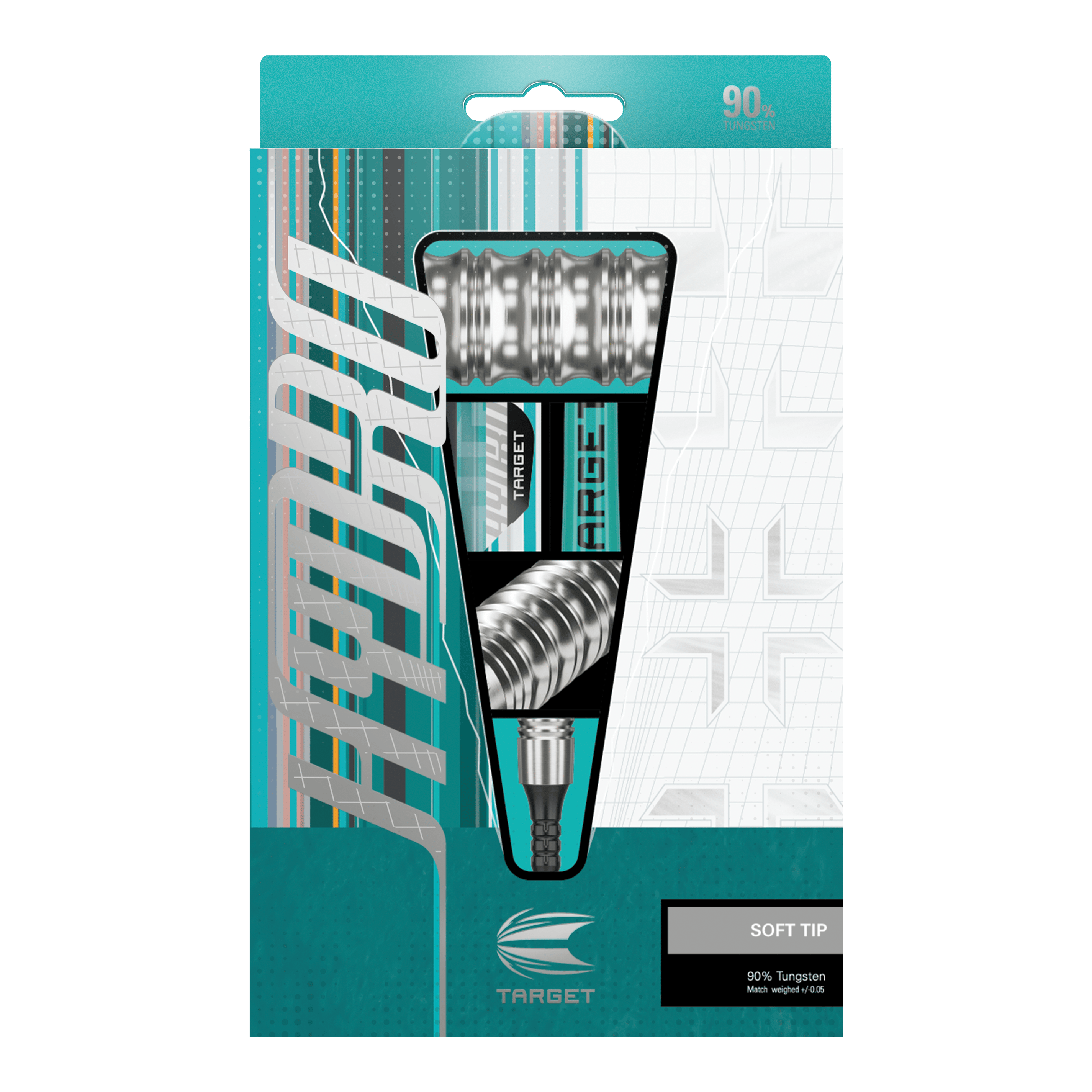 Zu sehen sind die Target Hydro 12 Softdarts. Sie bieten eine gute Griffigkeit und Balance.