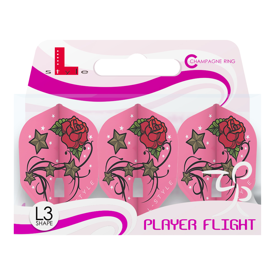 Ailettes L-Style Lisa Ashton V2 Rose L3PRO