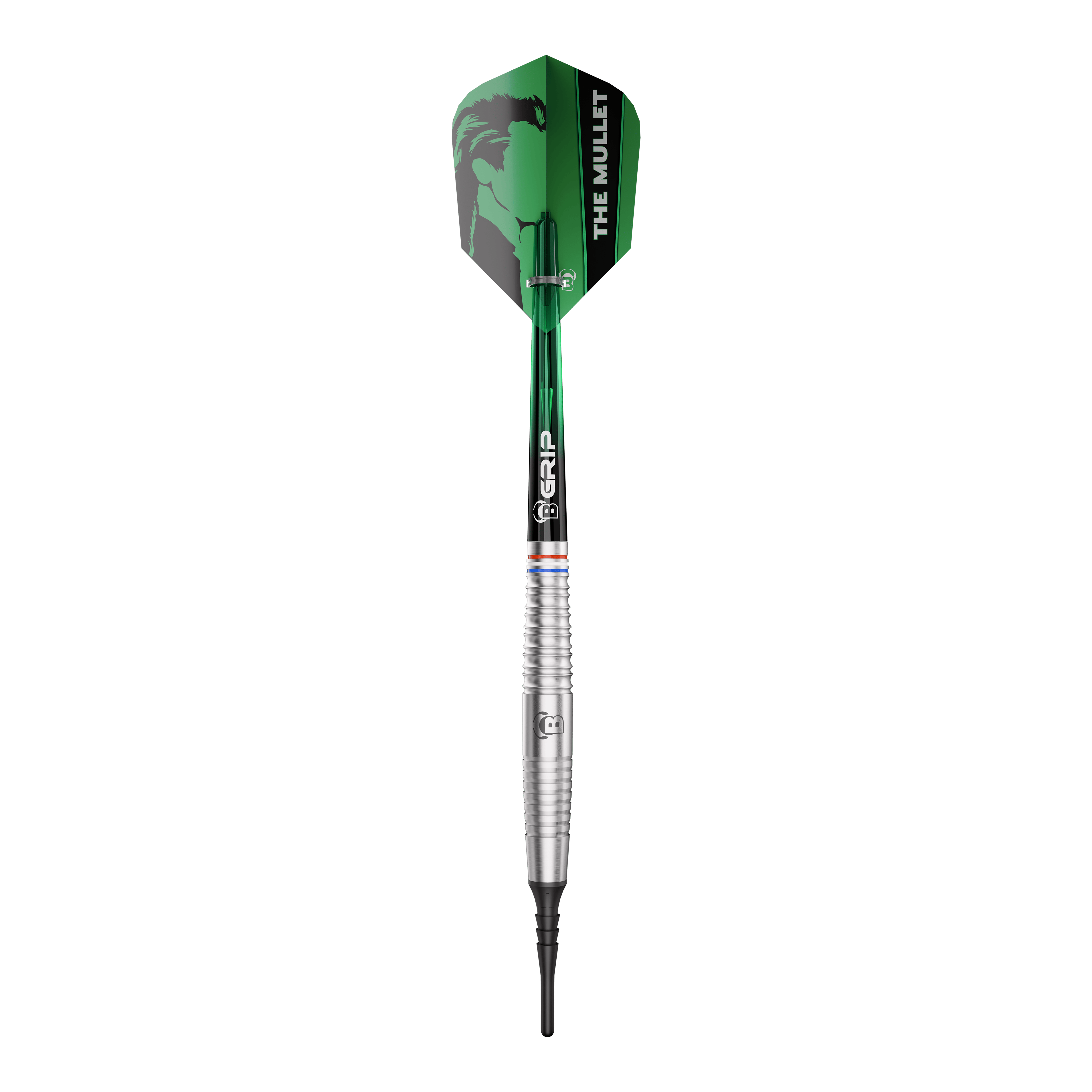 Fléchettes souples Bulls Danny Jansen - 20 g Das Produkt Bulls Danny Jansen Softdarts - 20g ist auf dem Bild zu sehen. Die Aufnahme zeigt die spezifischen Details des Softdarts.