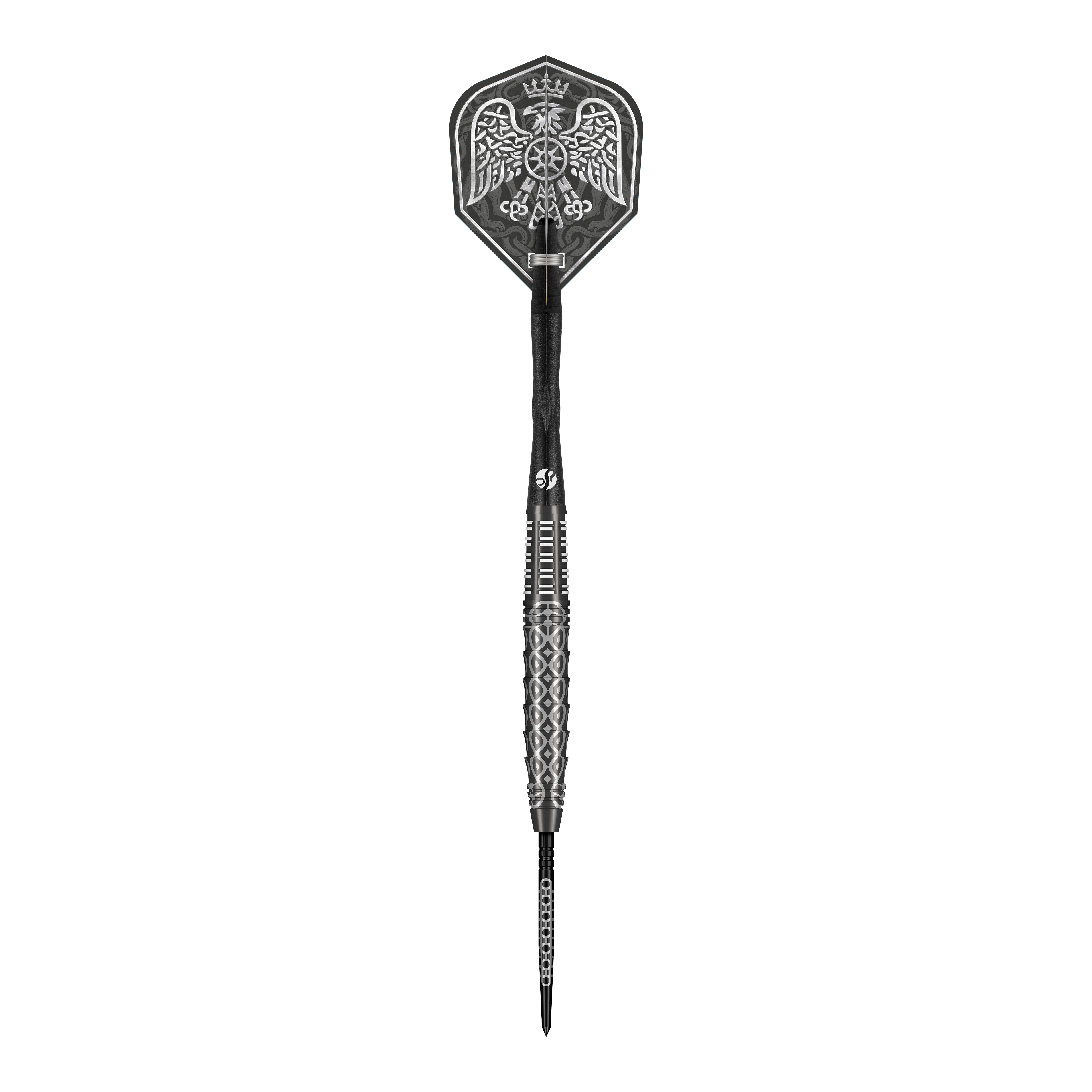 Fléchettes en acier Shot Goths Wulfaz Turbo Point - 23 g Hier ist ein weiteres Detailbild der Shot Goths Wulfaz Turbo Point Steeldarts - 23g. Das Bild hebt die Qualität und das Material hervor.