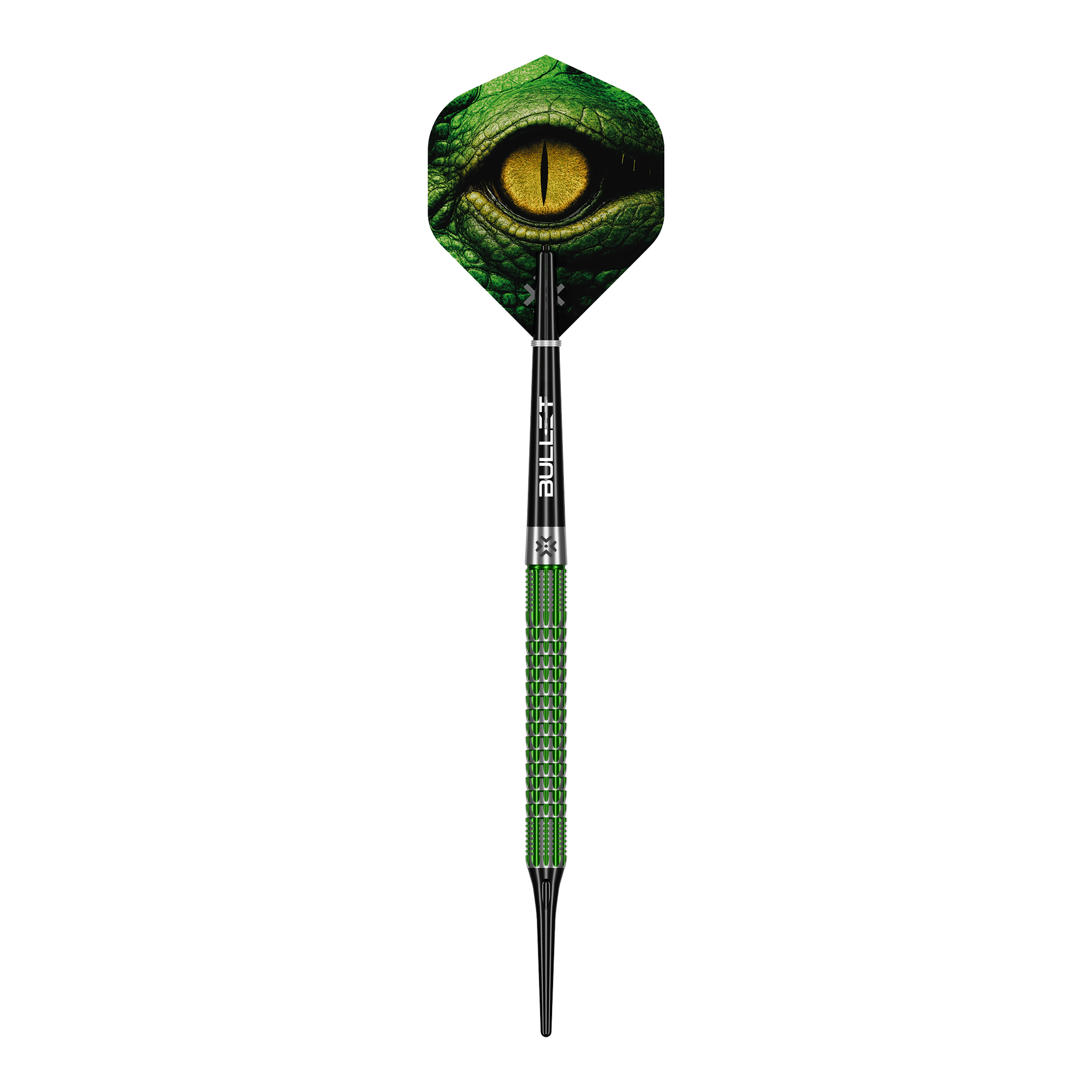 Fléchettes souples Bullet Gator - 20 g Das Bild zeigt Bullet Gator Softdarts - 20g. Diese Softdarts sind für präzises Dartspiel konzipiert.