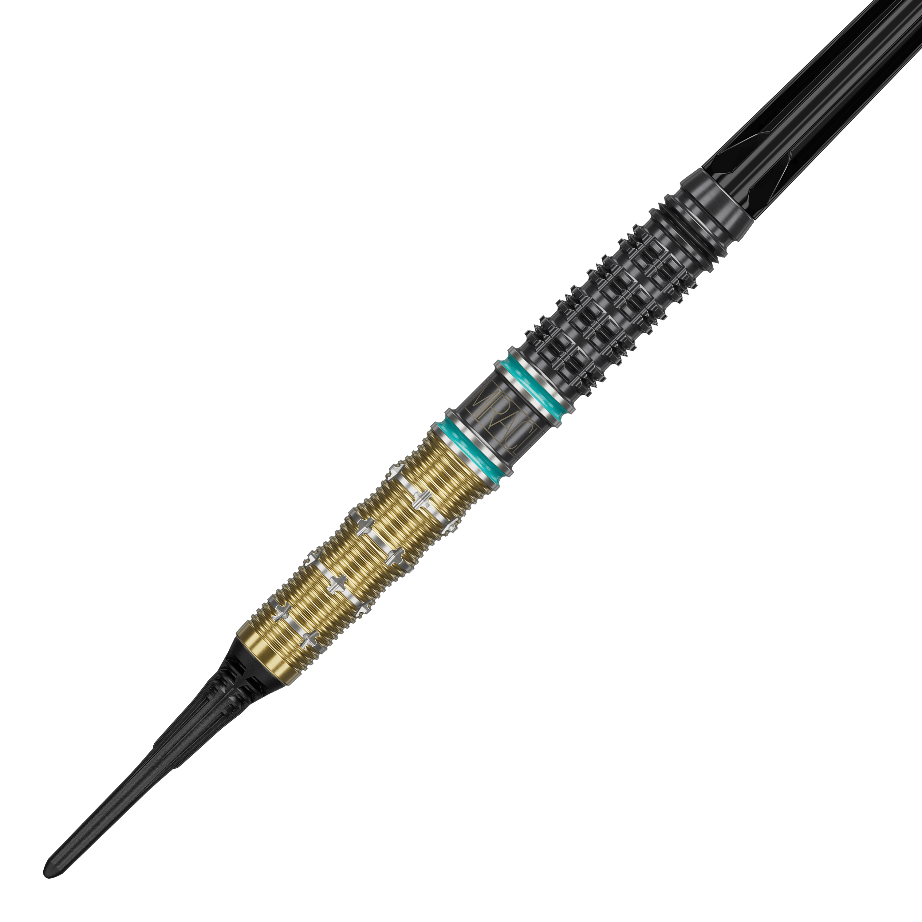 Fléchettes souples Target Mikuru Suzuki The Miracle GEN7.5 - 19 g Abgebildet sind die Target Mikuru Suzuki The Miracle GEN7.5 Softdarts mit 19 Gramm Gewicht. Die Softdarts liegen in einer ordentlichen Anordnung.