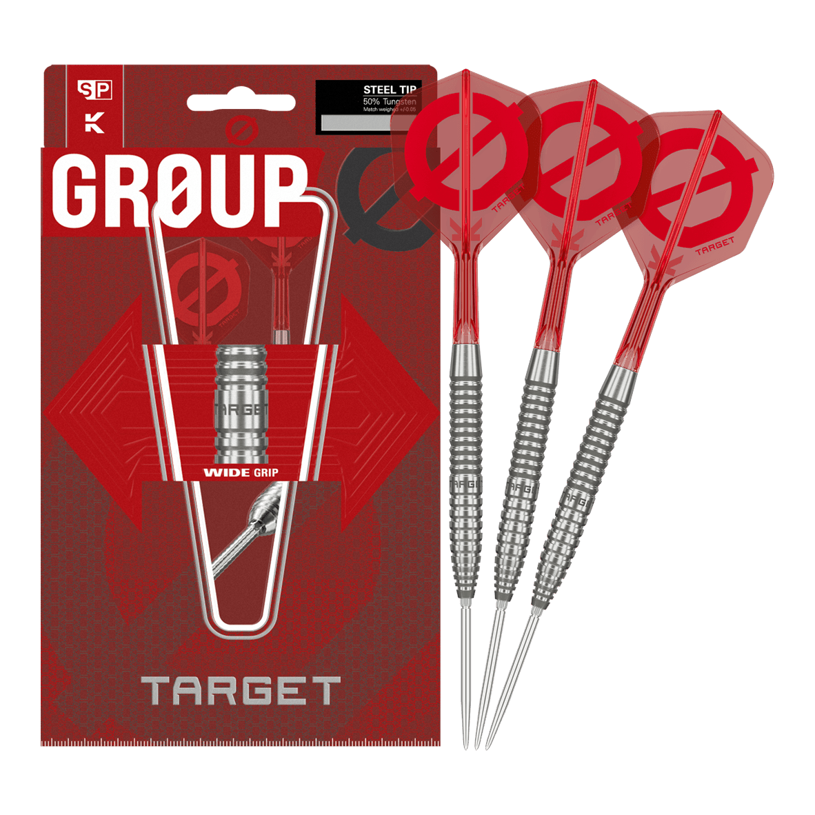 Groupe cible O 02 Fléchettes en acier Swiss Points Groupe cible O 02 Fléchettes en acier Swiss Points