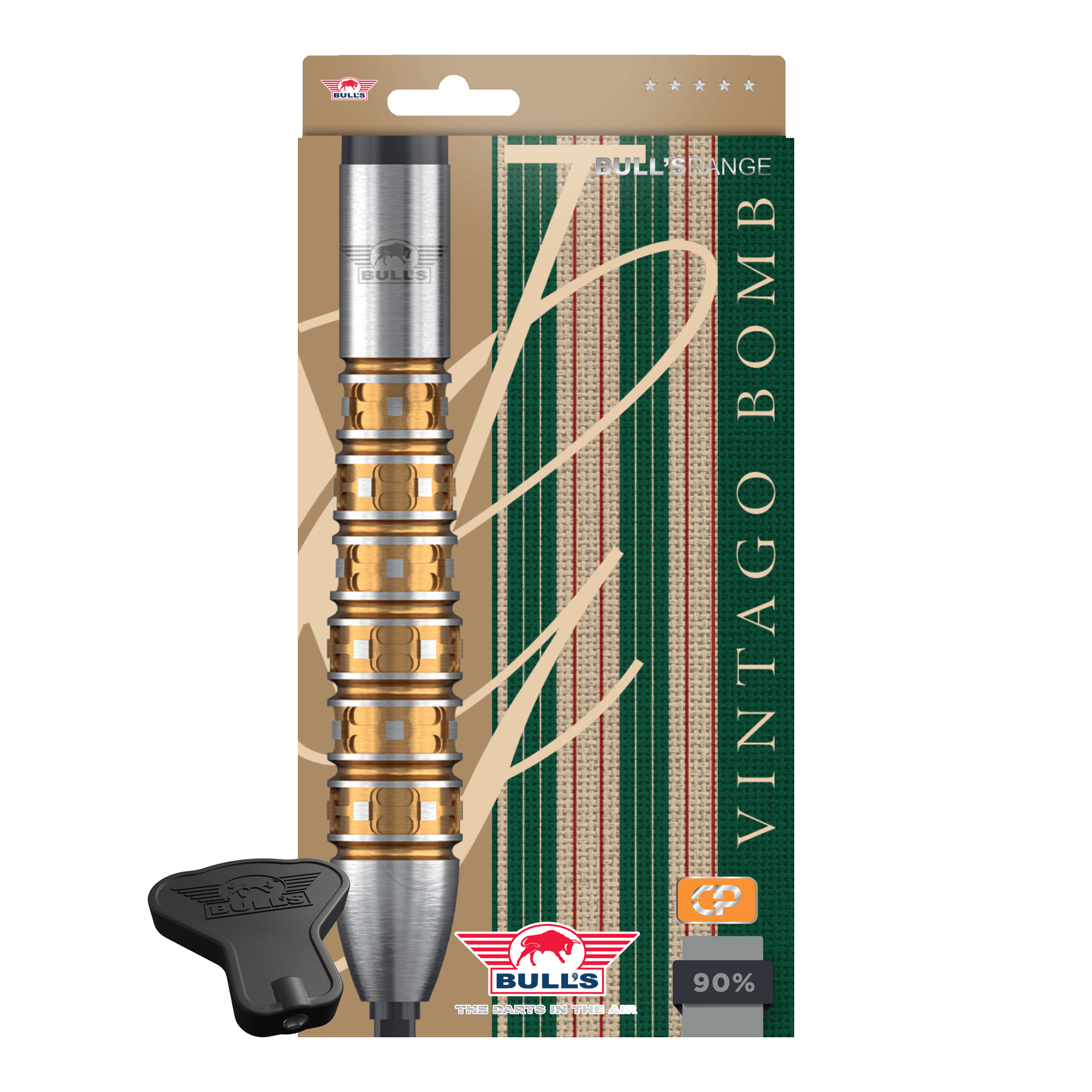 Fléchettes en acier Bulls NL Vintage Bomb Convertible Points Zu sehen sind die Bulls NL Vintago Bomb Convertible Point Steeldarts. Sie bieten flexible Einsatzmöglichkeiten beim Dartsport.