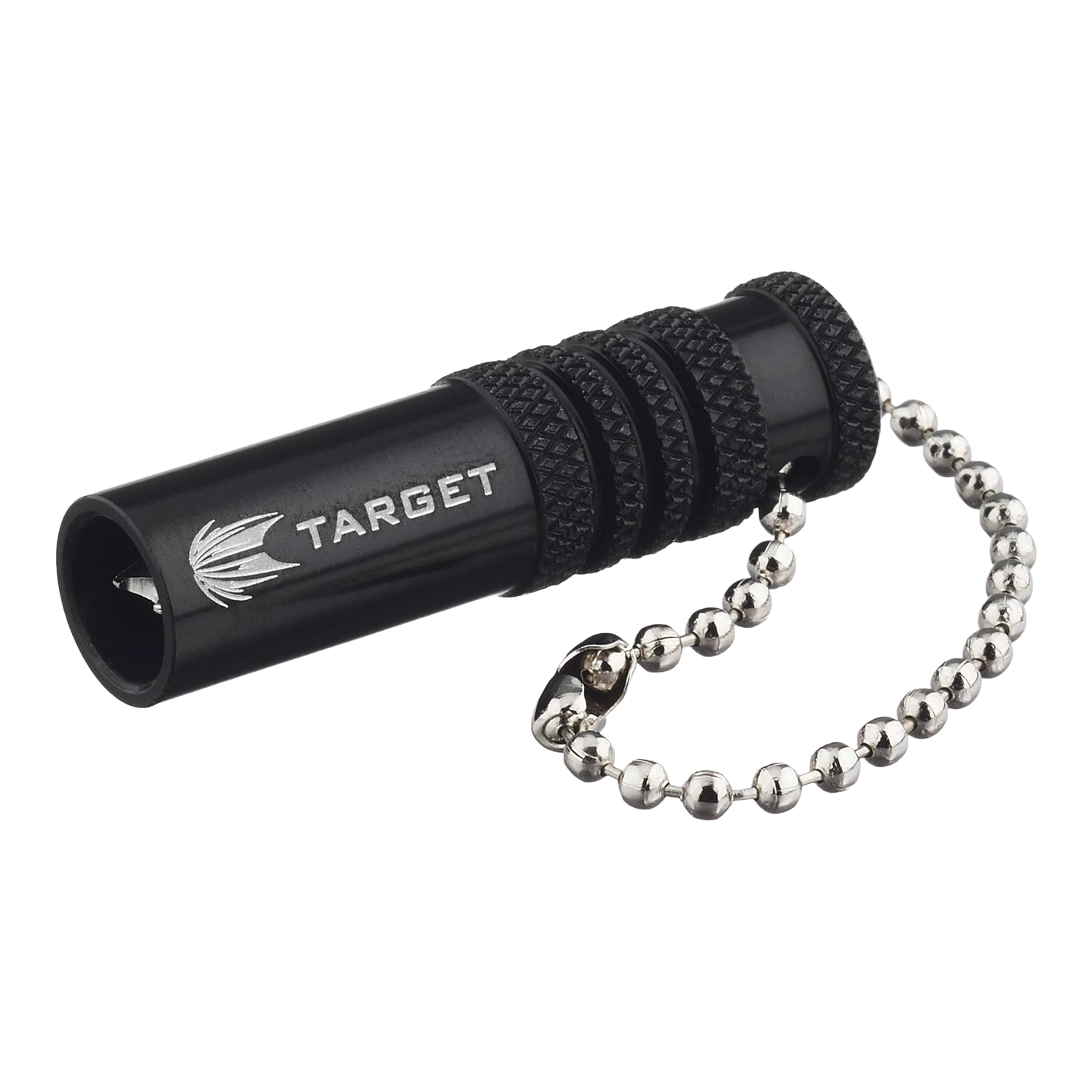 Outil d'extraction de cibles pour éliminer les résidus de tige - Noir Abgebildet ist das Target Extractor Tool Shaftrestentferner in Schwarz. Es handelt sich um ein Werkzeug zum Entfernen von Dart Shafts.