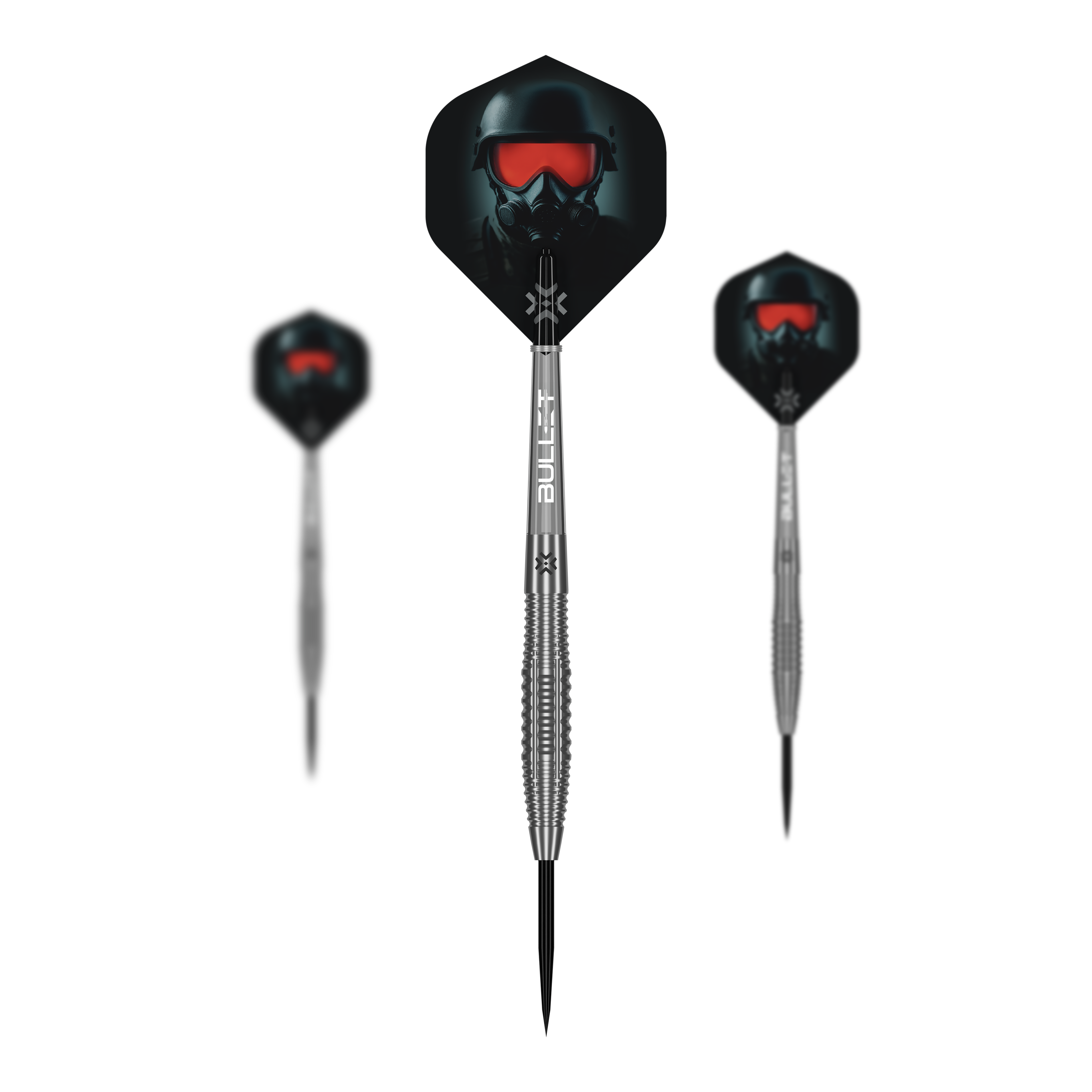 fléchettes en acier Bullet Ranger Dieses Bild zeigt ein Set der Bullet Ranger Steeldarts. Das Produkt ist ideal für Dartspieler.