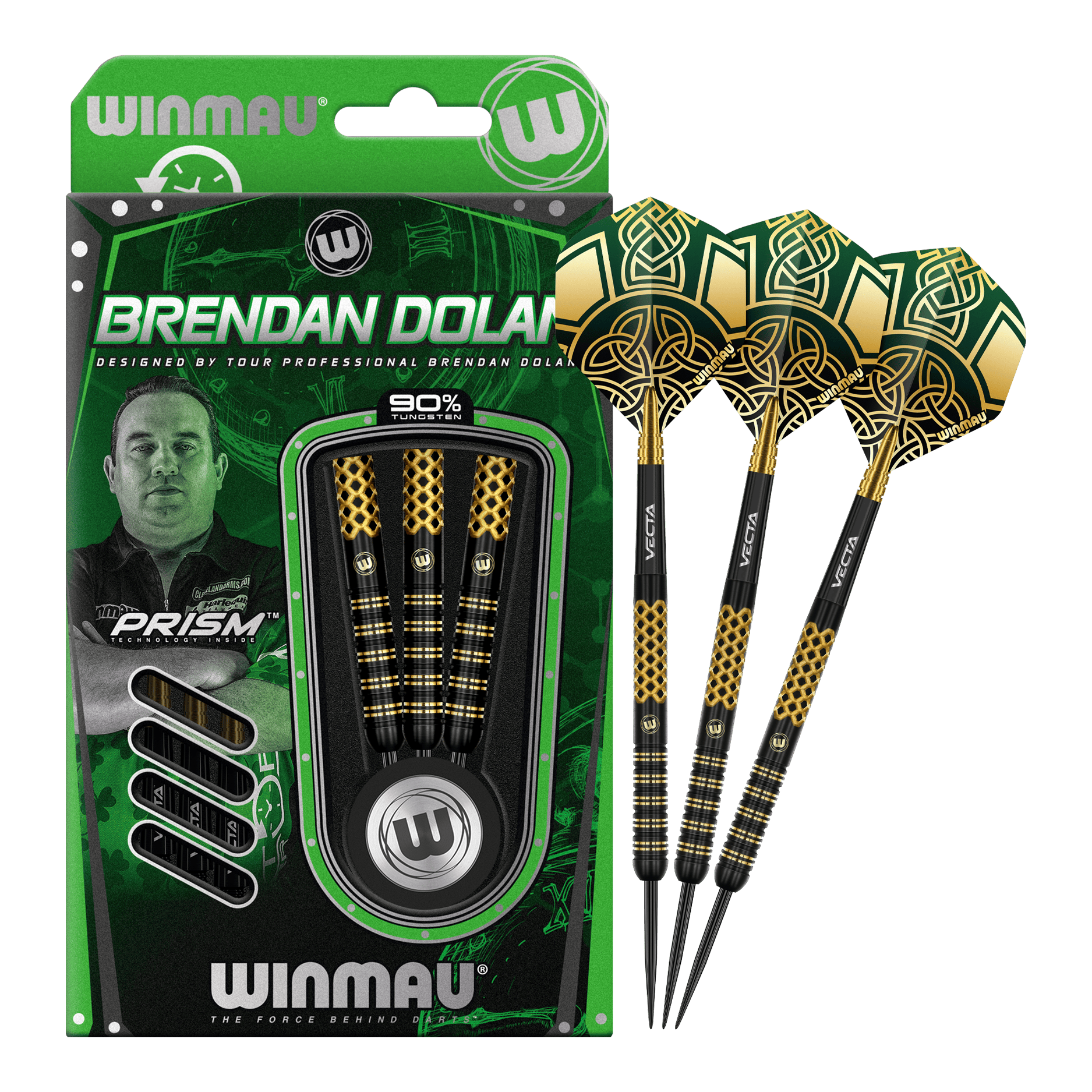 Fléchettes en acier Winmau Brendan Dolan Signature Series Winmau Brendan Dolan Signature Series Steeldarts werden präsentiert. Das Produkt bietet professionelle Qualität für Dartspieler.