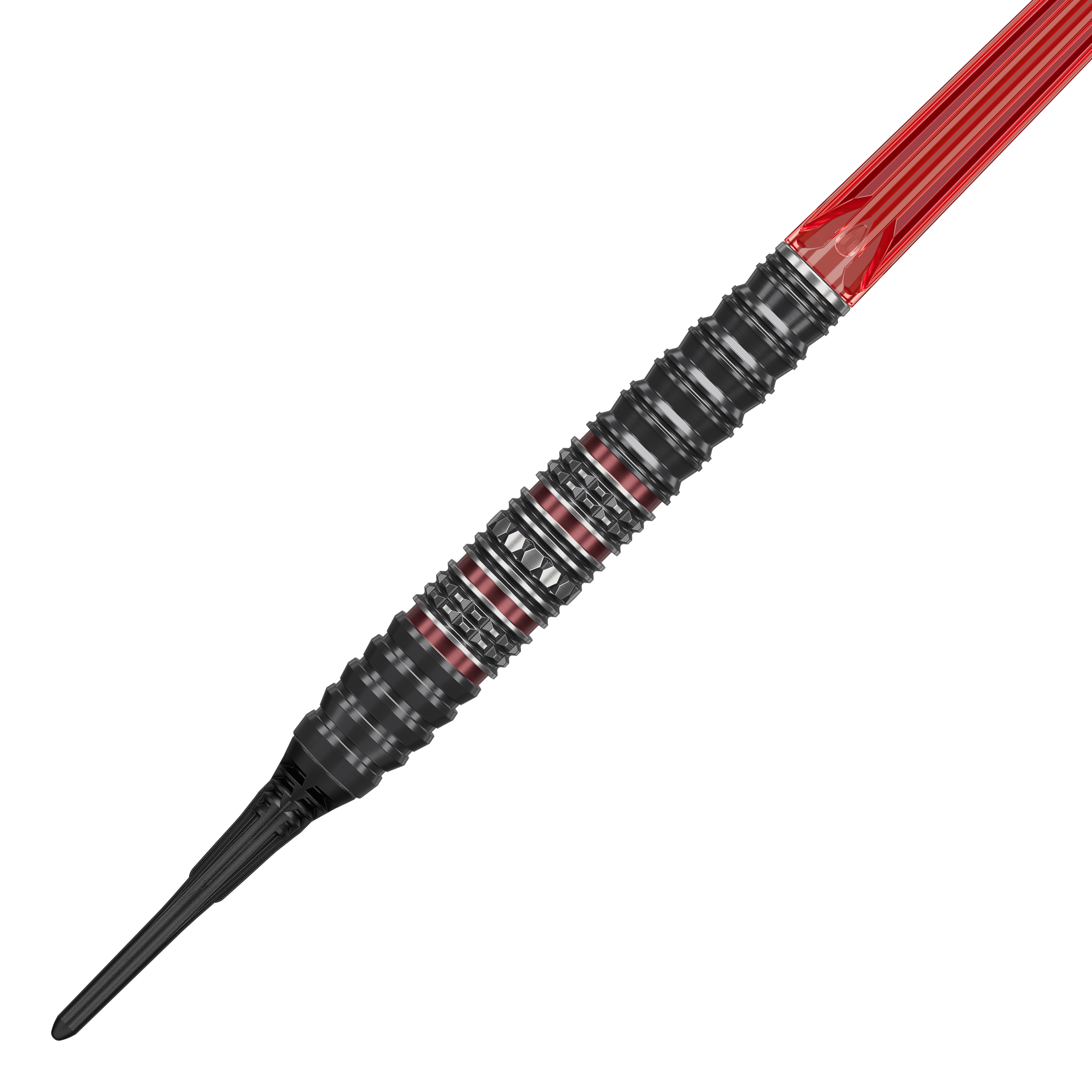 Dieses Bild zeigt die Target Japan Prime Series Diamond Kosuzu Iwoa GEN4 Softdarts - 18g. Die Darts sind modern gestaltet und für Präzision beim Spielen entwickelt.