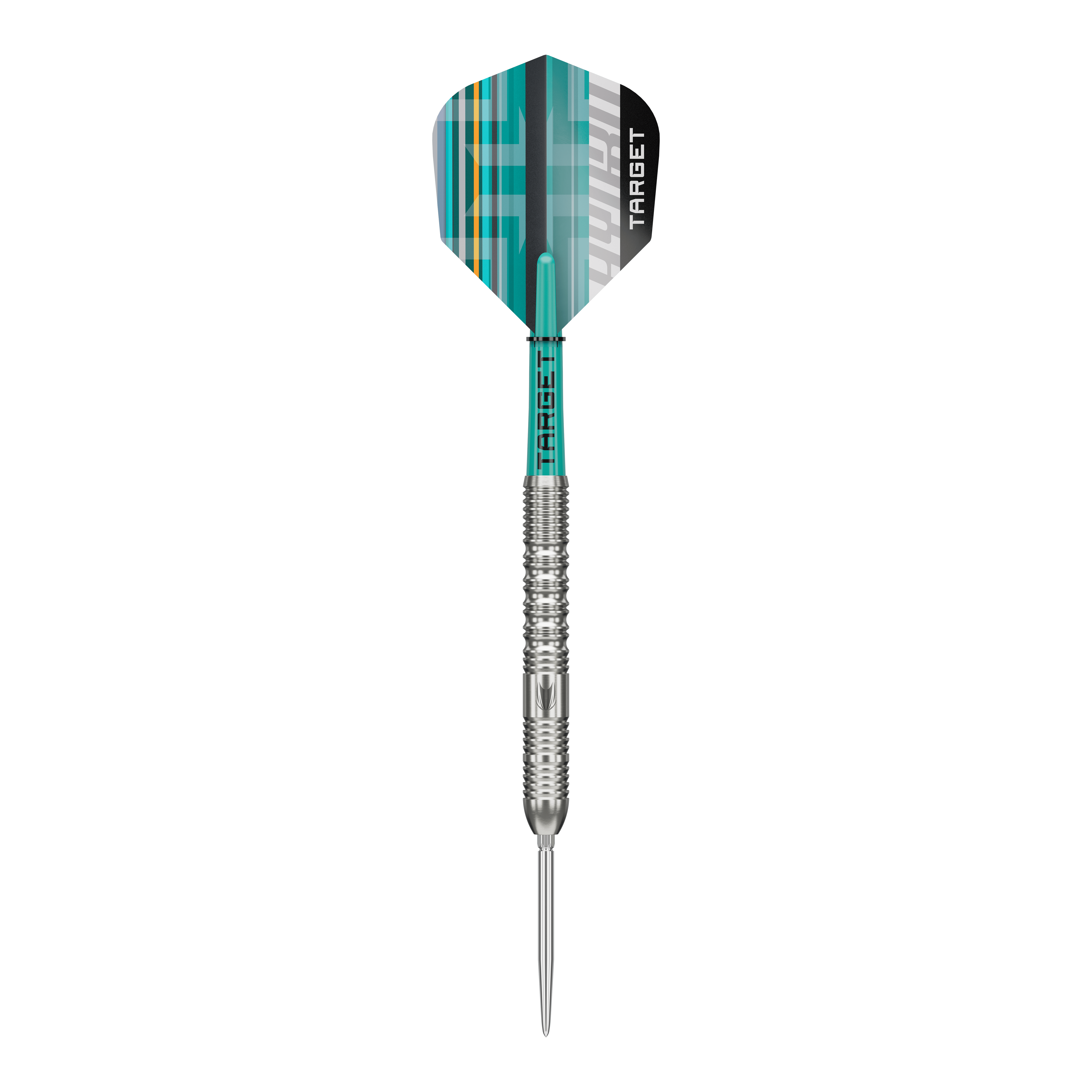 Fléchettes en acier Target Hydro 01 Swiss Point Zu sehen ist das Produkt Target Hydro 01 Swiss Point Steeldarts. Diese Steeldarts sind für Präzisionswürfe bekannt.