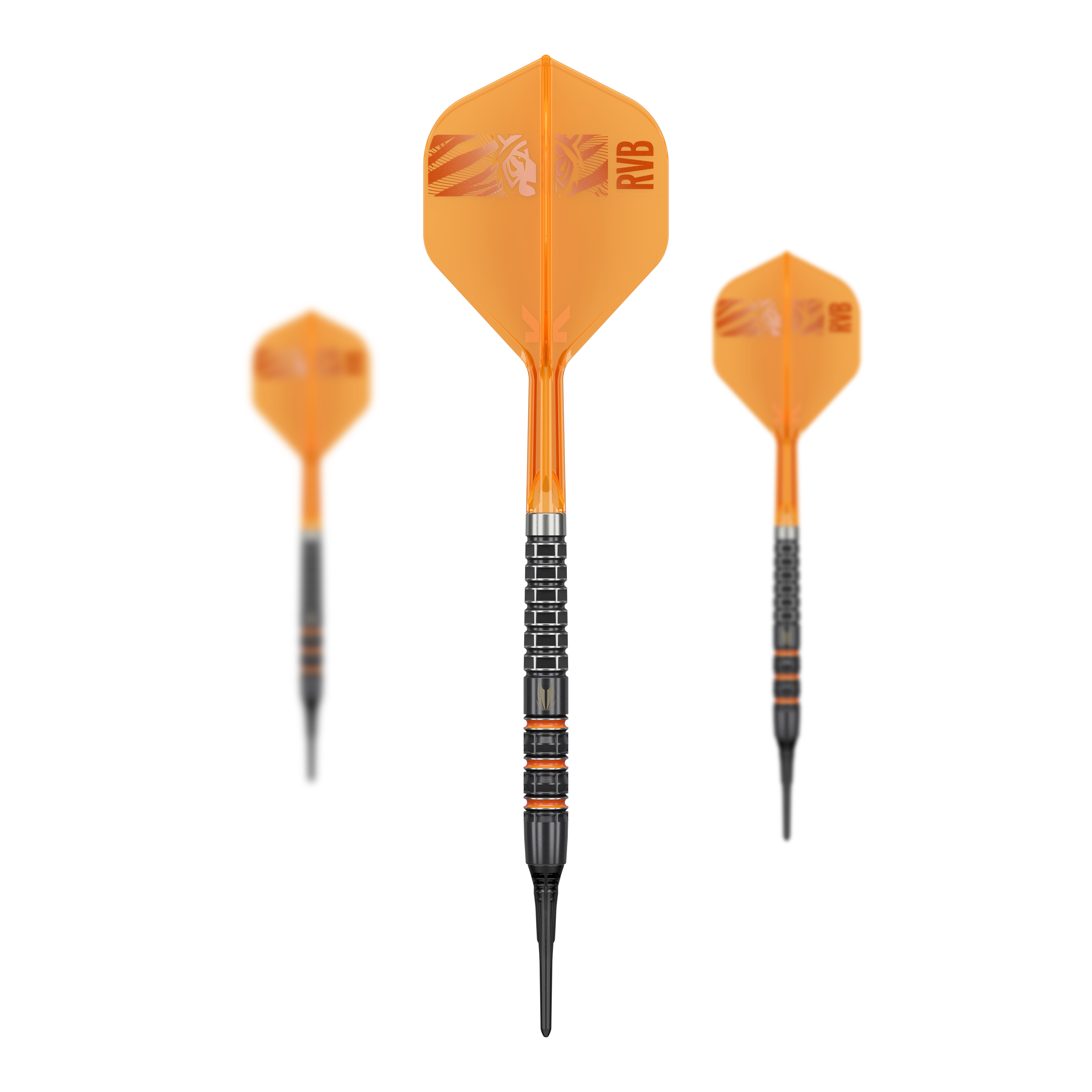 Fléchettes souples Target Raymond Van Barneveld 95K - 20g Abgebildet ist der Target Raymond Van Barneveld 95K Softdarts - 20g. Diese Softdarts sind ideal für das elektronische Dartspiel.