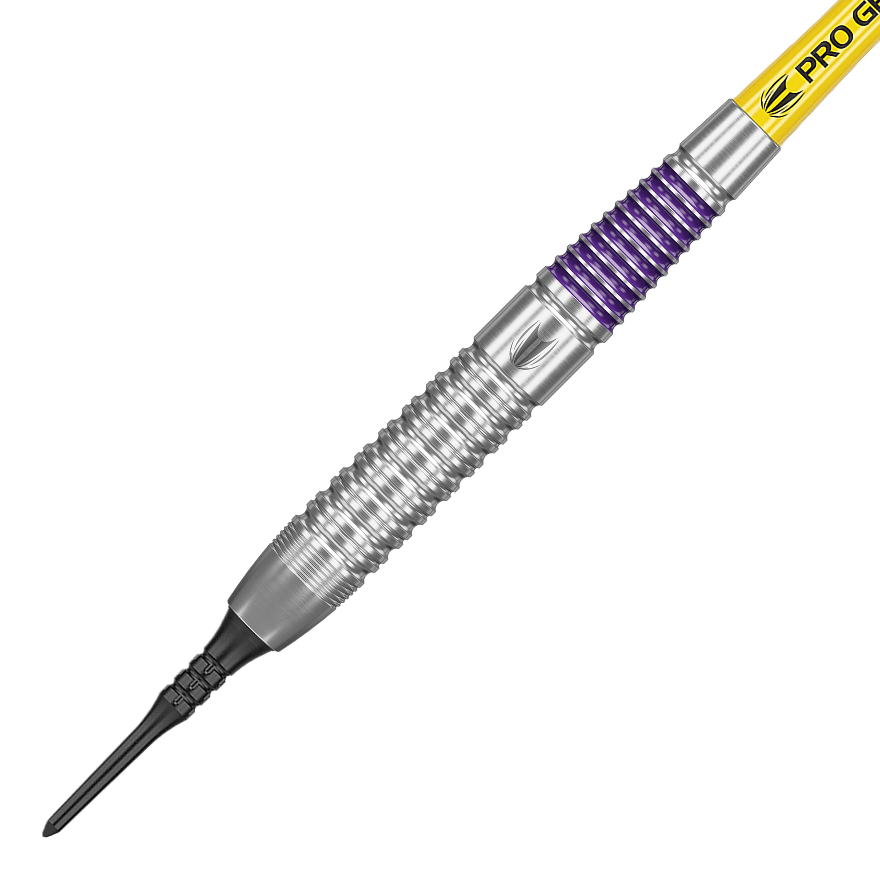Fléchettes souples en laiton Target Luke Littler - 19 g Zu sehen sind die Target Luke Littler Brass Softdarts - 19g. Diese Darts sind für Softdart-Spiele konzipiert.