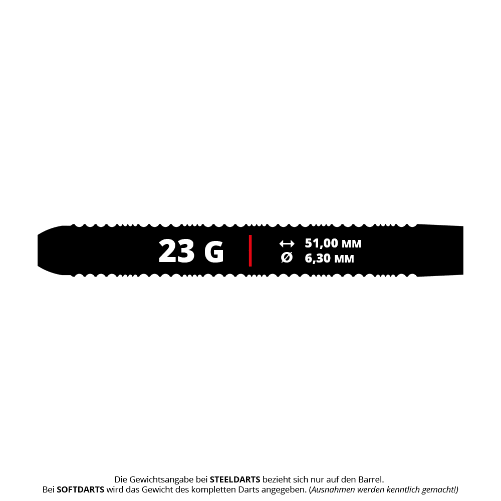 Fléchettes Mission en acier moldavite - 23 g Mission Moldavite Steeldarts - 23g ist auf dem Bild zu sehen. Diese Steeldarts sind für professionelle Dartspieler geeignet.