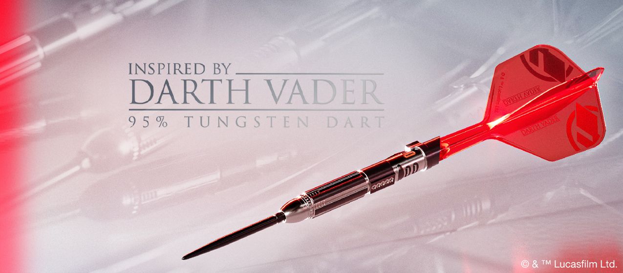 Das Bild zeigt ein Produkt mit dem Namen '2025-10_LP_Target_StarWars_DarthVaderLightsaber'. Dies ist das Lichtschwert von Darth Vader aus Star Wars.