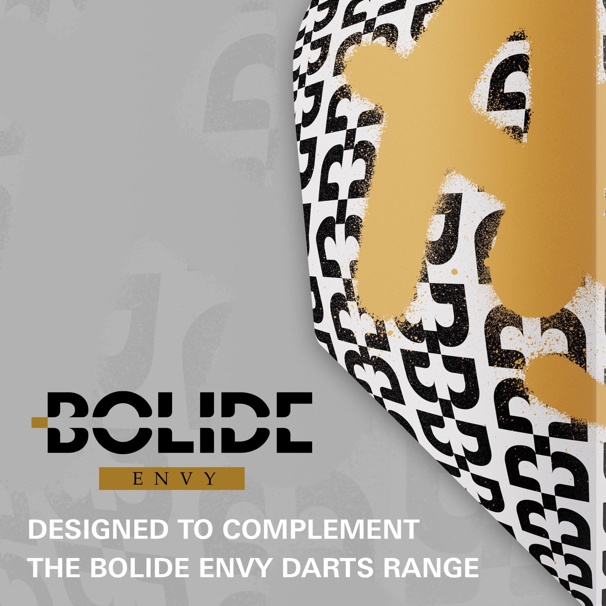 Ailettes Target Pro Ultra Bolide Envy No6 - 3 jeux Gezeigt werden die Target Pro Ultra Bolide Envy No6 Flights im Set mit drei Stück. Die Flights sind Zubehör für Dartpfeile.