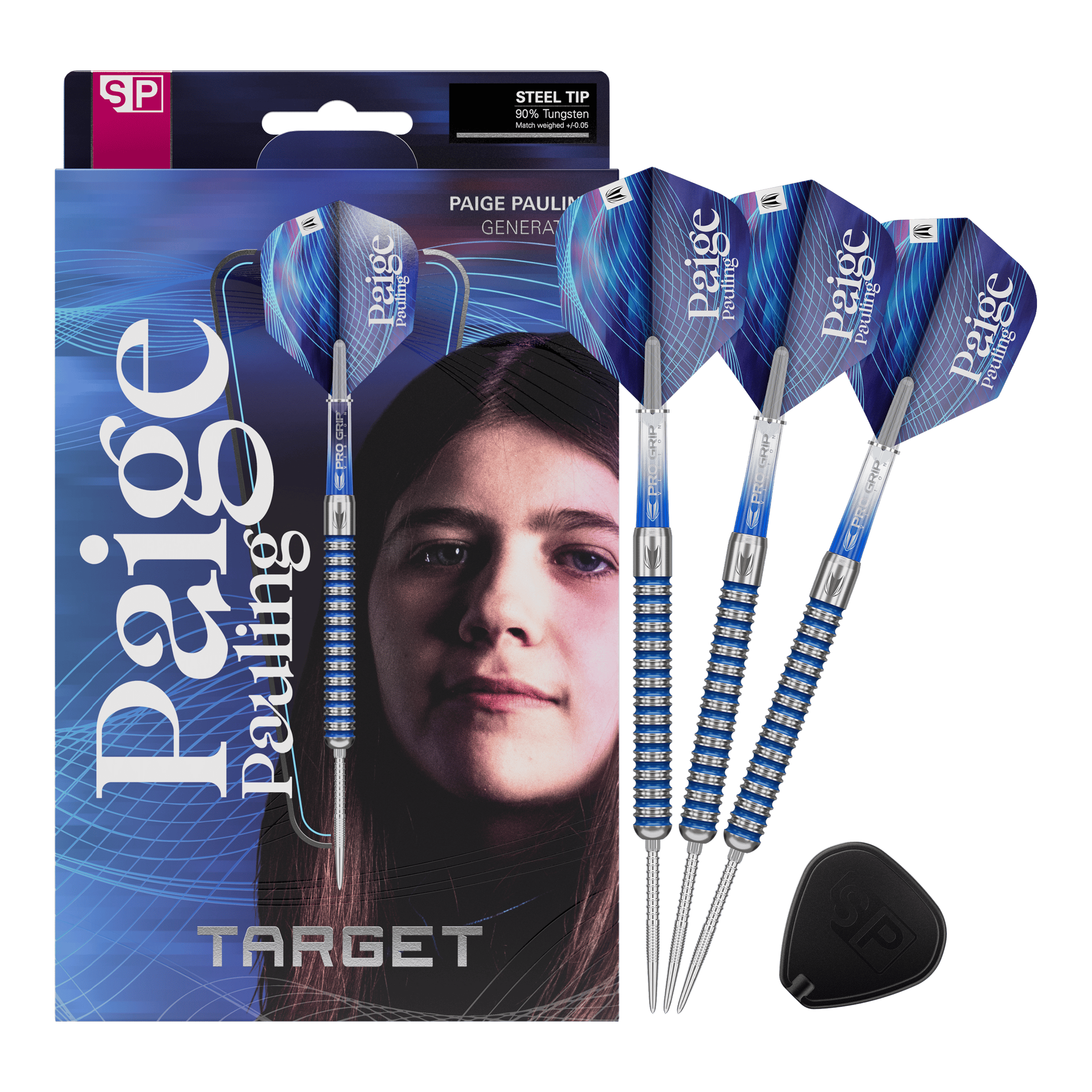 Fléchettes en acier Target Paige Pauling GEN1 Swiss Points - 22 g