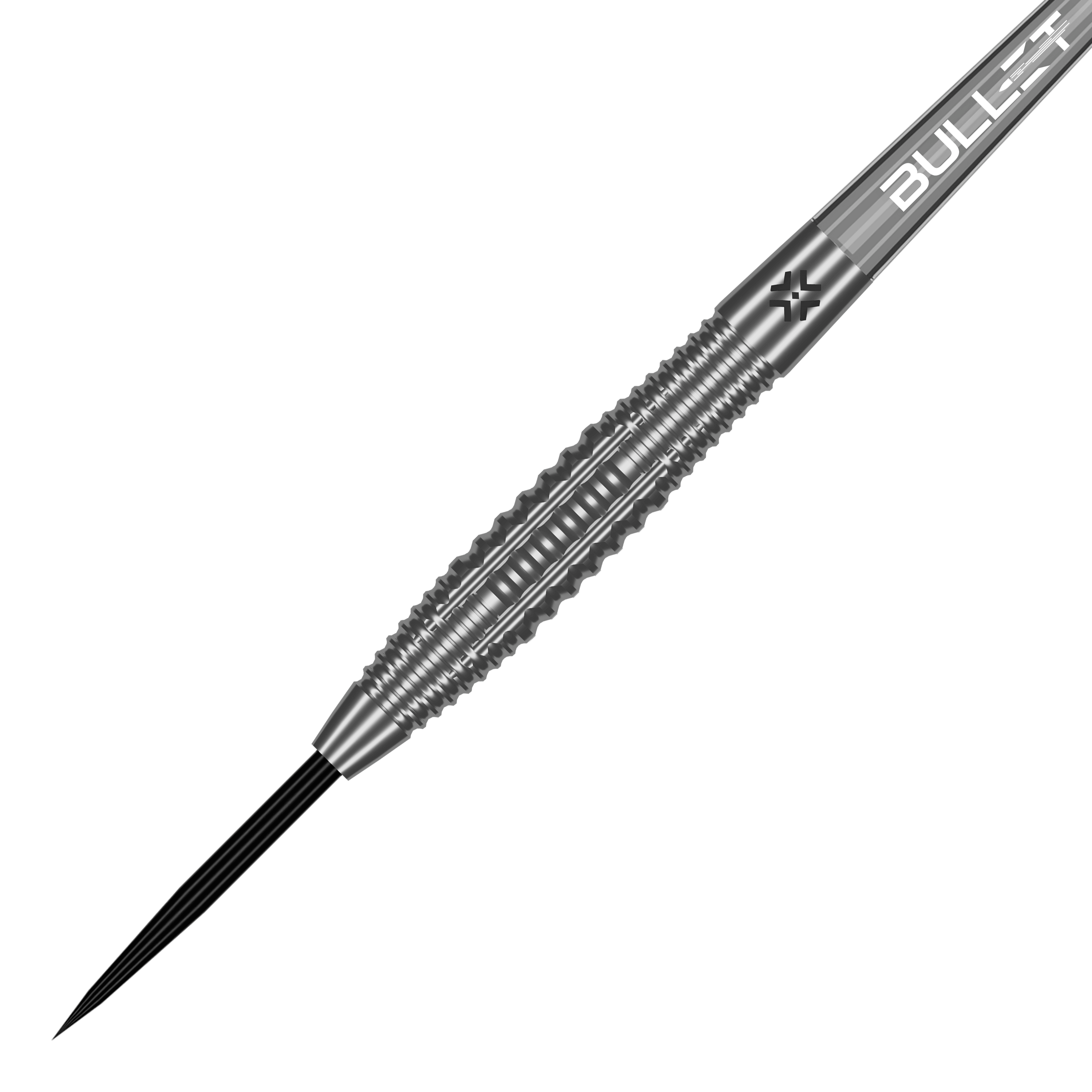 fléchettes en acier Bullet Ranger Das Bild zeigt Bullet Ranger Steeldarts. Die Steeldarts liegen nebeneinander und sind gut sichtbar.