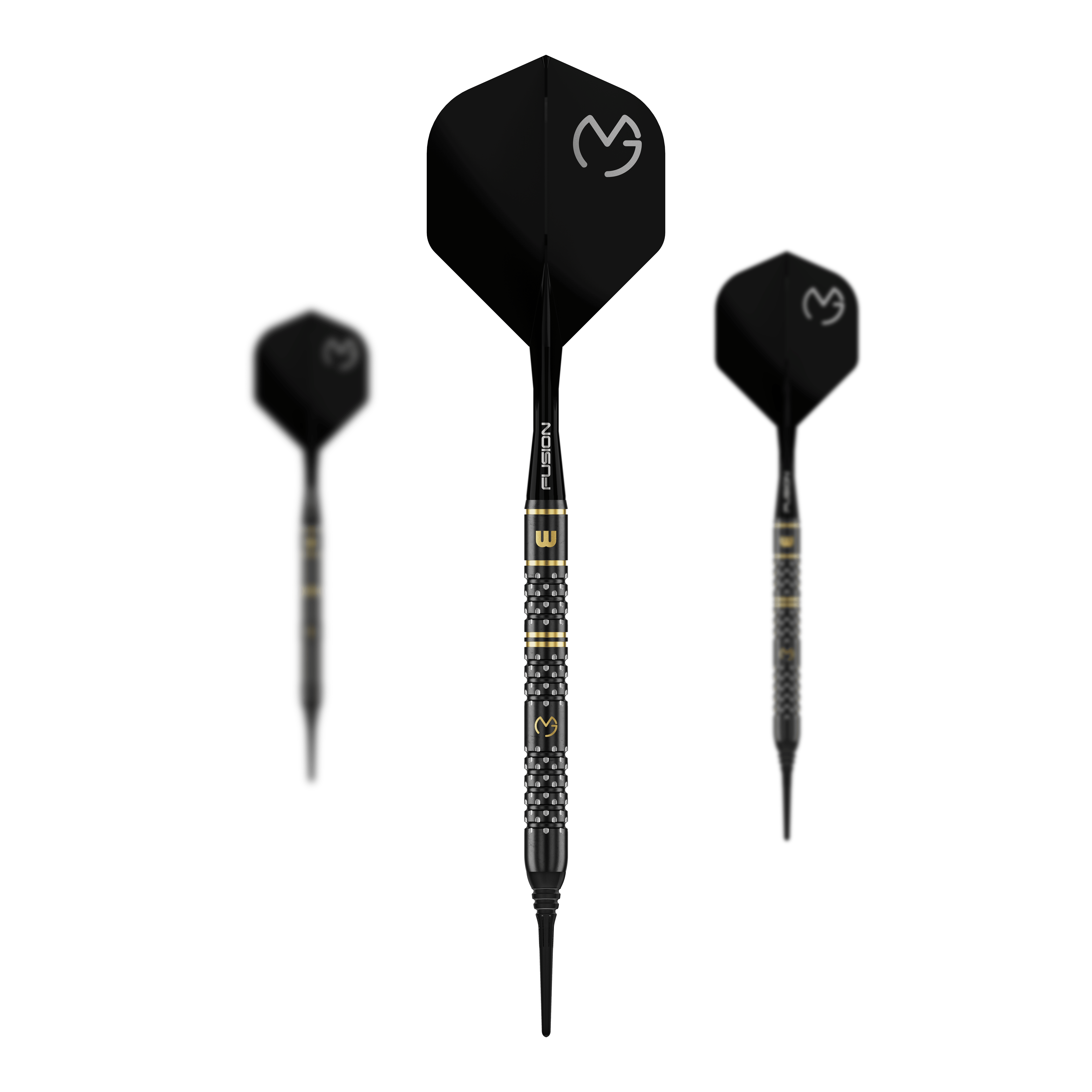 Winmau Michael Van Gerwen W-MAX fléchettes souples - 18g