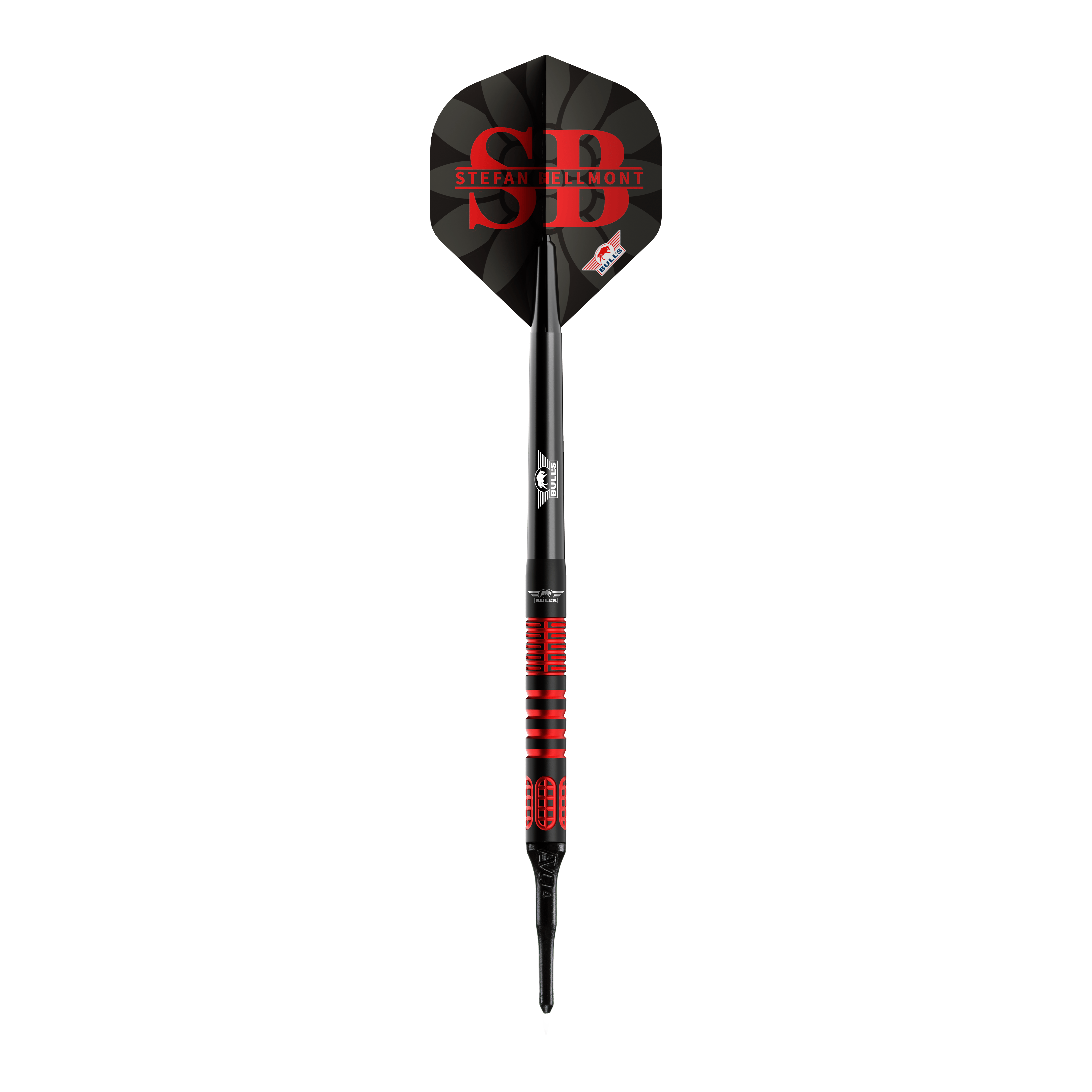 Bulls NL Stefan Bellmont 90 fléchettes souples - 20 g Hier werden die Bulls NL Stefan Bellmont 90 Softdarts mit 20 Gramm präsentiert. Diese Darts sind perfekt für Softdartspieler.