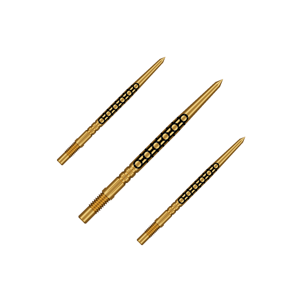 Embouts de fléchettes Shot Turbo Point Goths - Or