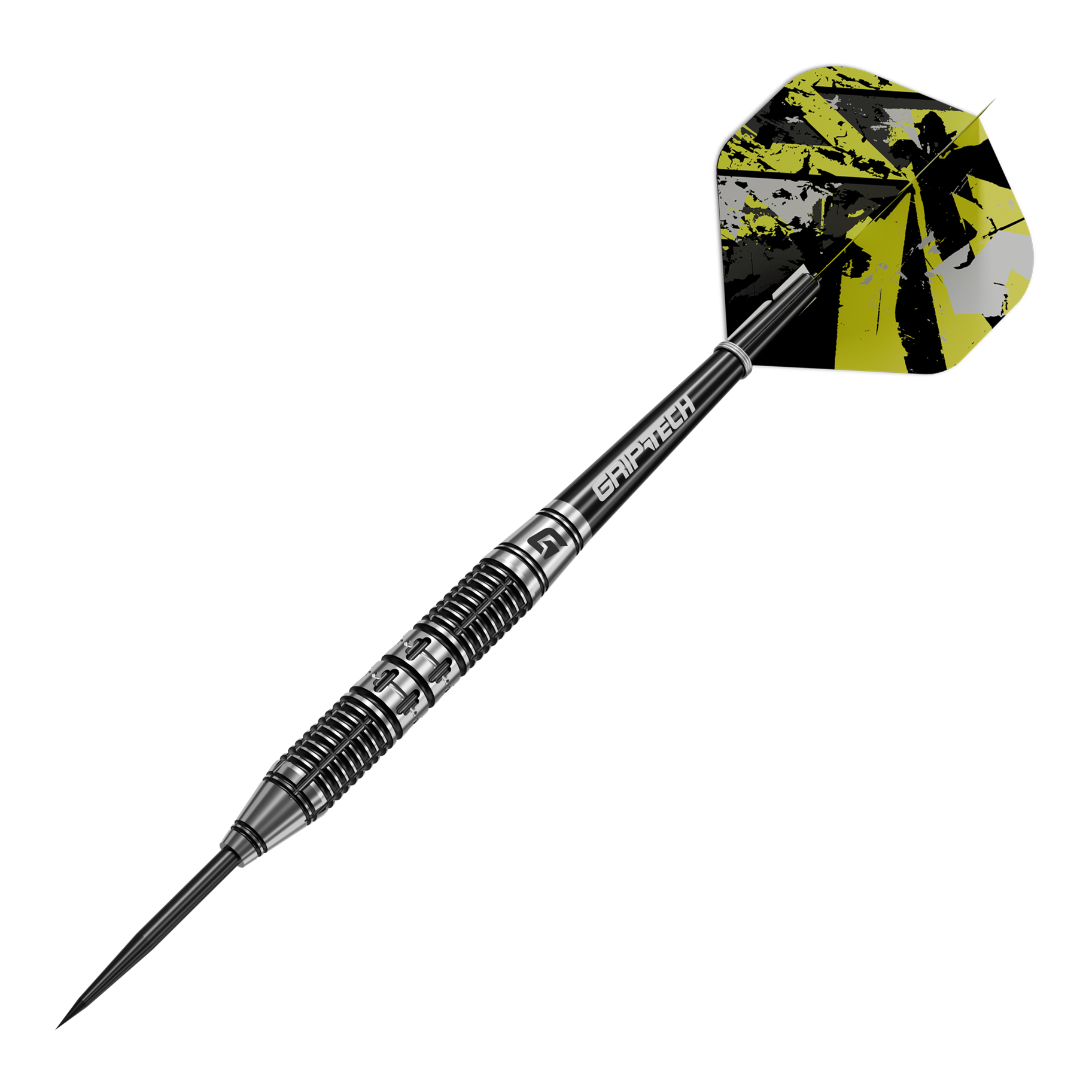 Das Bild zeigt das Produkt GOAT Dumbbell Steeldarts. Es handelt sich um Steeldarts mit einem besonderen Design.