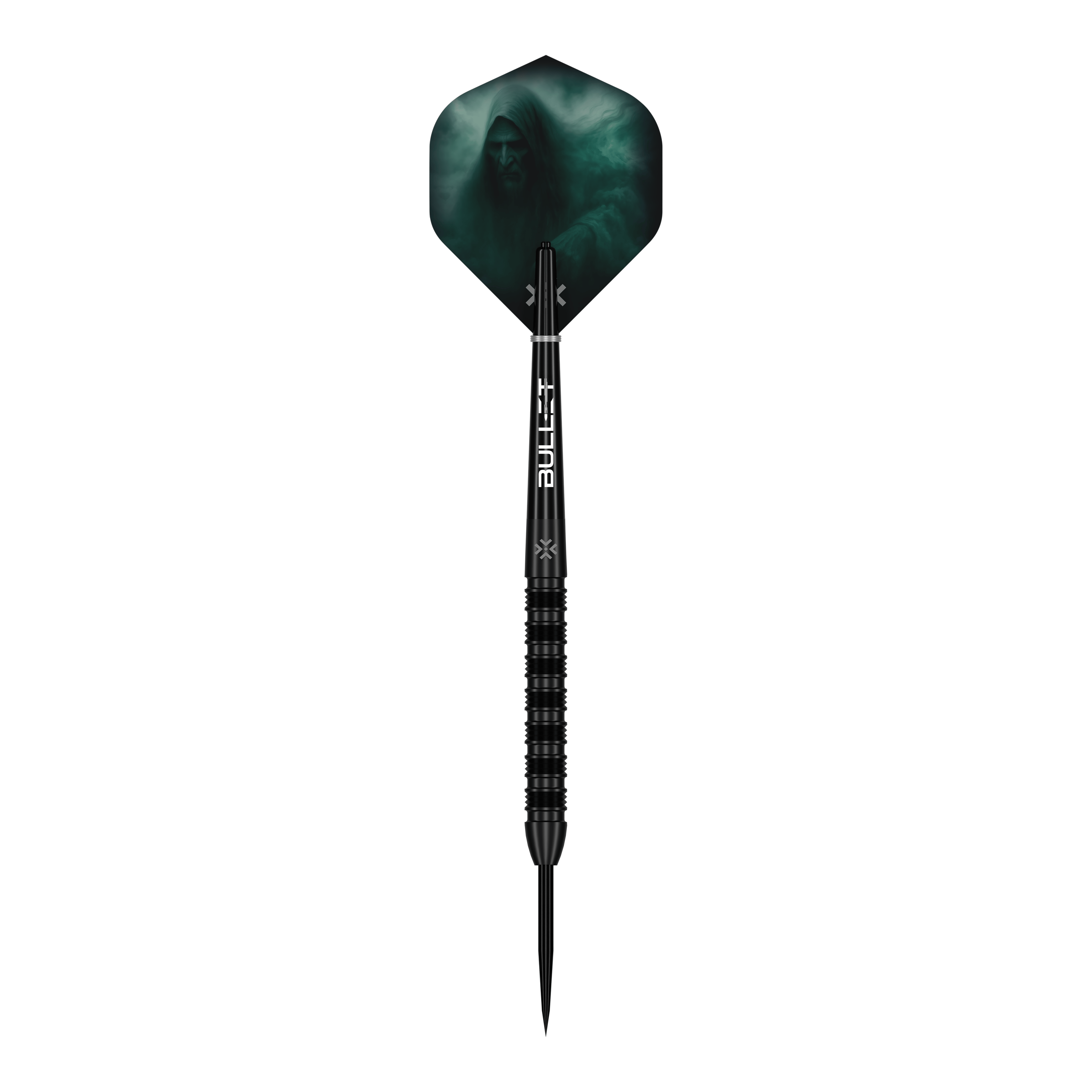 fléchettes en acier Bullet Shadow Das Produkt Bullet Shadow Steeldarts ist auf diesem Bild zu sehen. Es handelt sich um stabile und präzise Steeldarts für das Dartspiel.