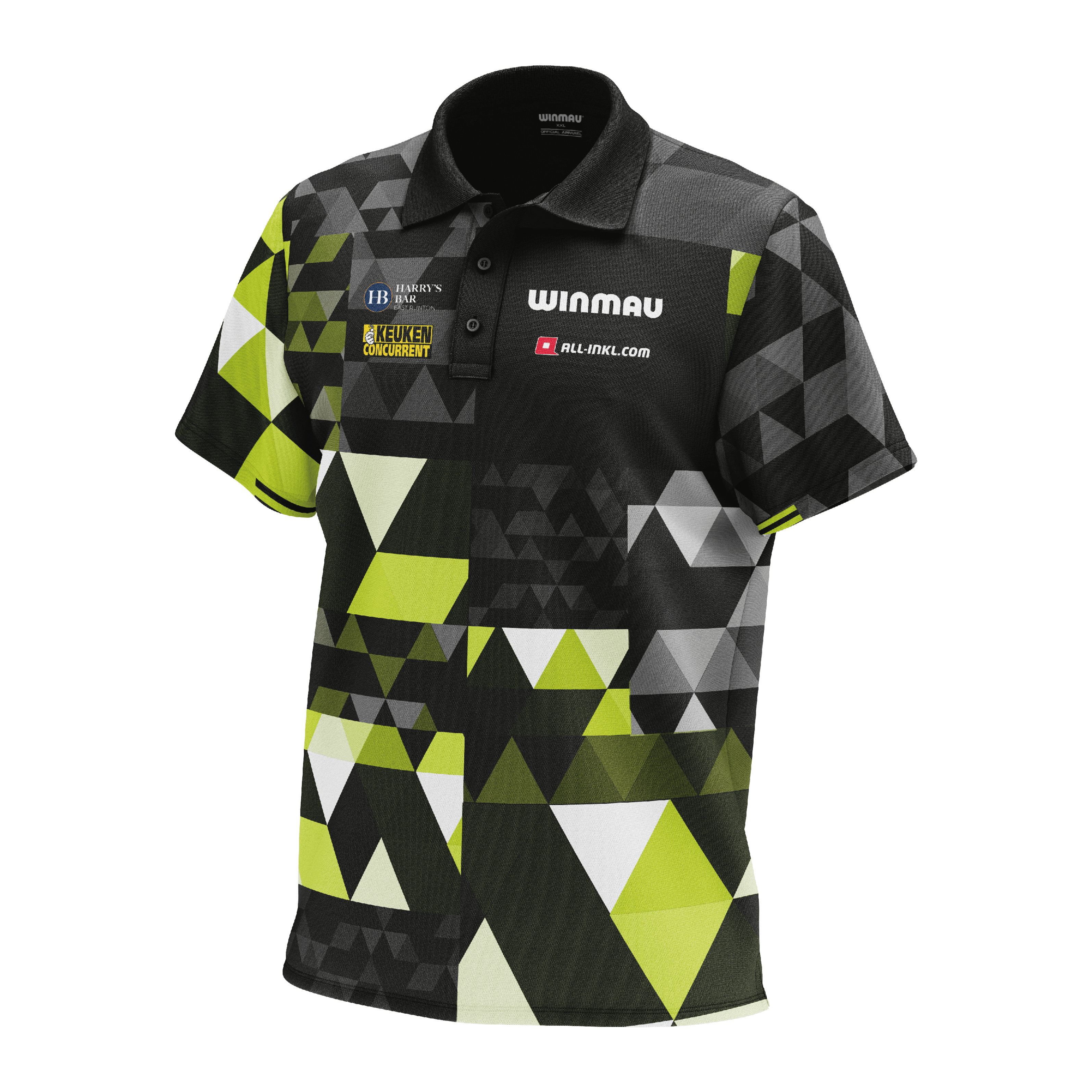 Polo Winmau Michael Van Gerwen édition fan Poloshirt der Winmau Michael Van Gerwen Fan-Edition. Dieses Shirt ist für Fans von Michael Van Gerwen gestaltet.